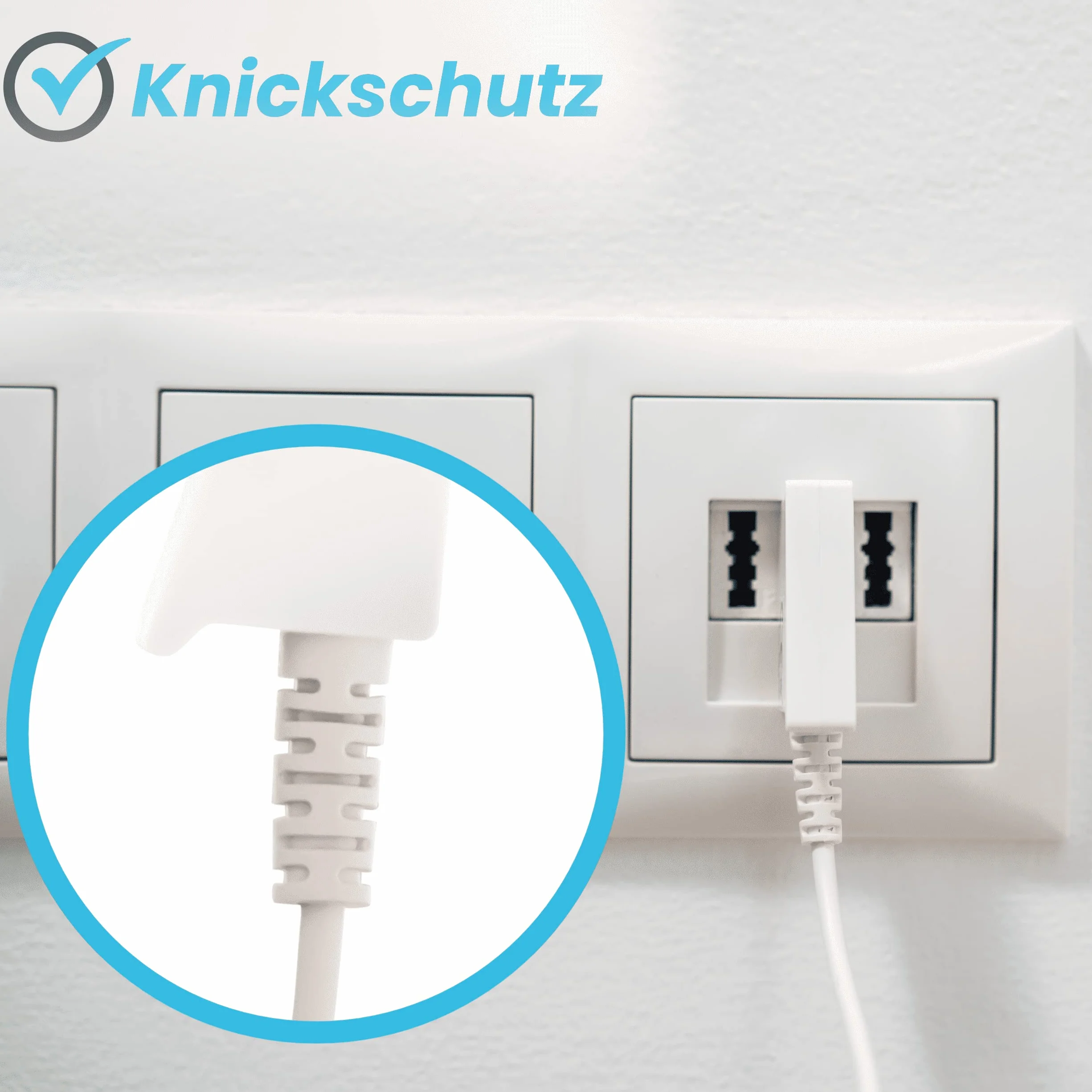 Kabel DSL TAE RJ45 biały VDSL ADSL do routera Fritzbox Speedport Easybox