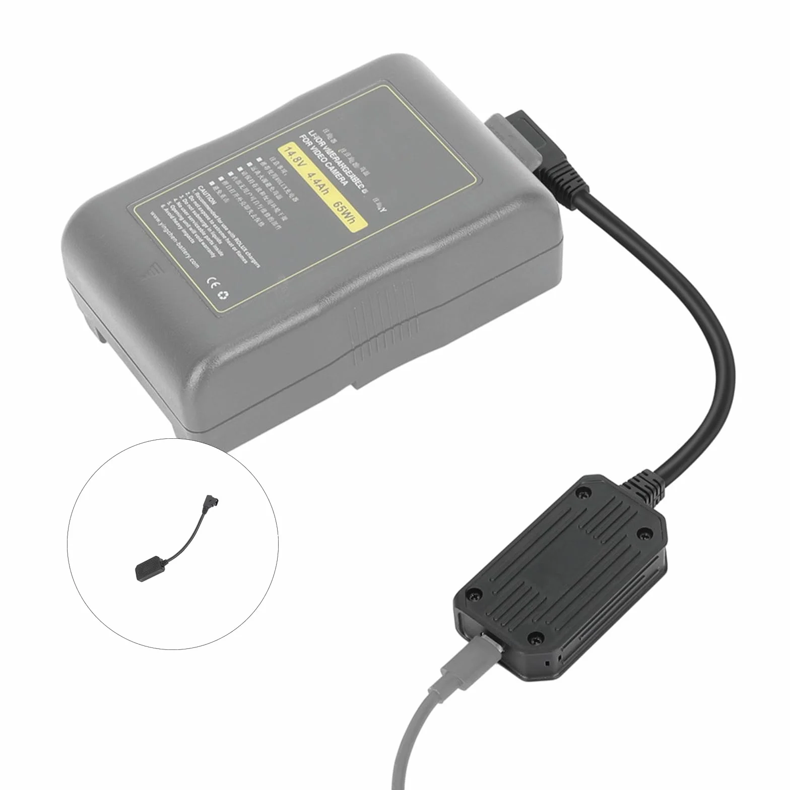 Przenośny konwerter ABS D Tap USB C dwukierunkowa tekstura ładowania do laptopów urządzeń dwukierunkowy moduł ładowania