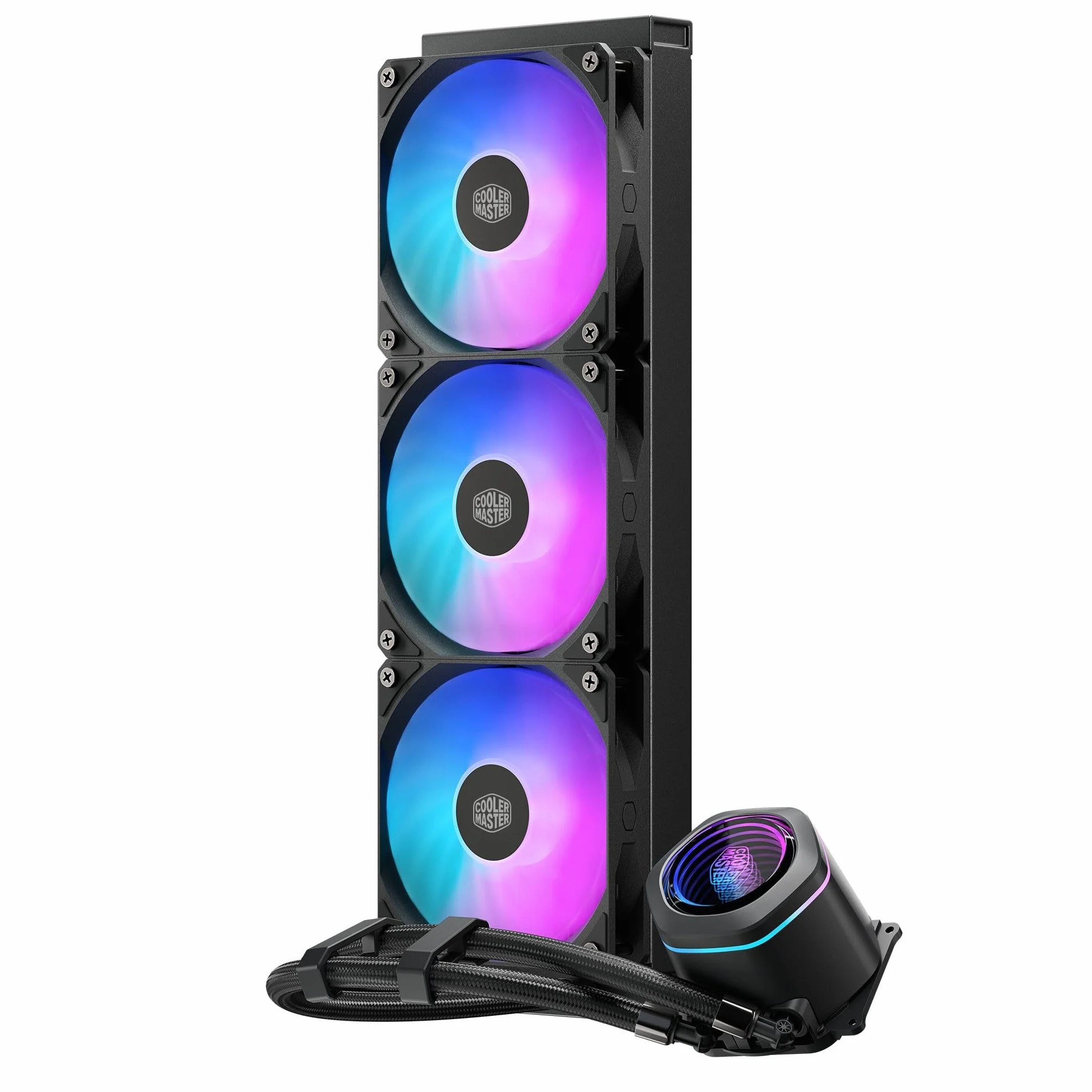 Cooler Master MasterLiquid Core Nex 360 ARGB - Prozessor-Fl?ssigkeitsk?hlsystem - K?hlergr??e: 360 mm - (f?r: LGA1851, LGA1700, LGA1200, LGA1151, LGA1150, LGA1156, AM4, AM5)