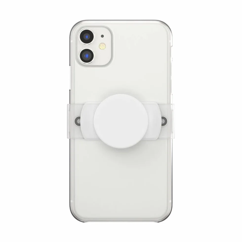 Popsockets PopMount 2 Slide Stretch OSFM, 805461 Uchwyt do Telefonu, Uniwersalny, Biały