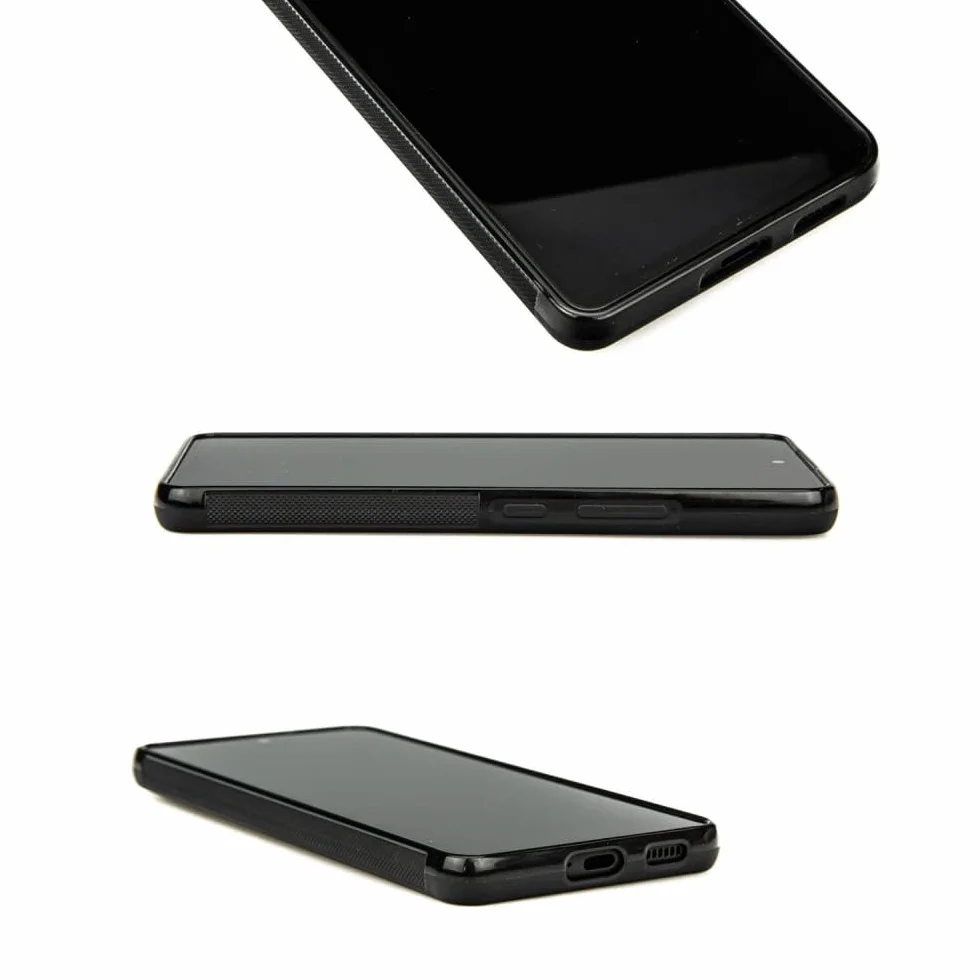 Unikalne etui kompatybilne z Samsung Galaxy A73 5G, ręcznie wykonane etui ochronne z naturalnego drewna i żywicy, wzór planety Neptuna, niebiesko-brązowe