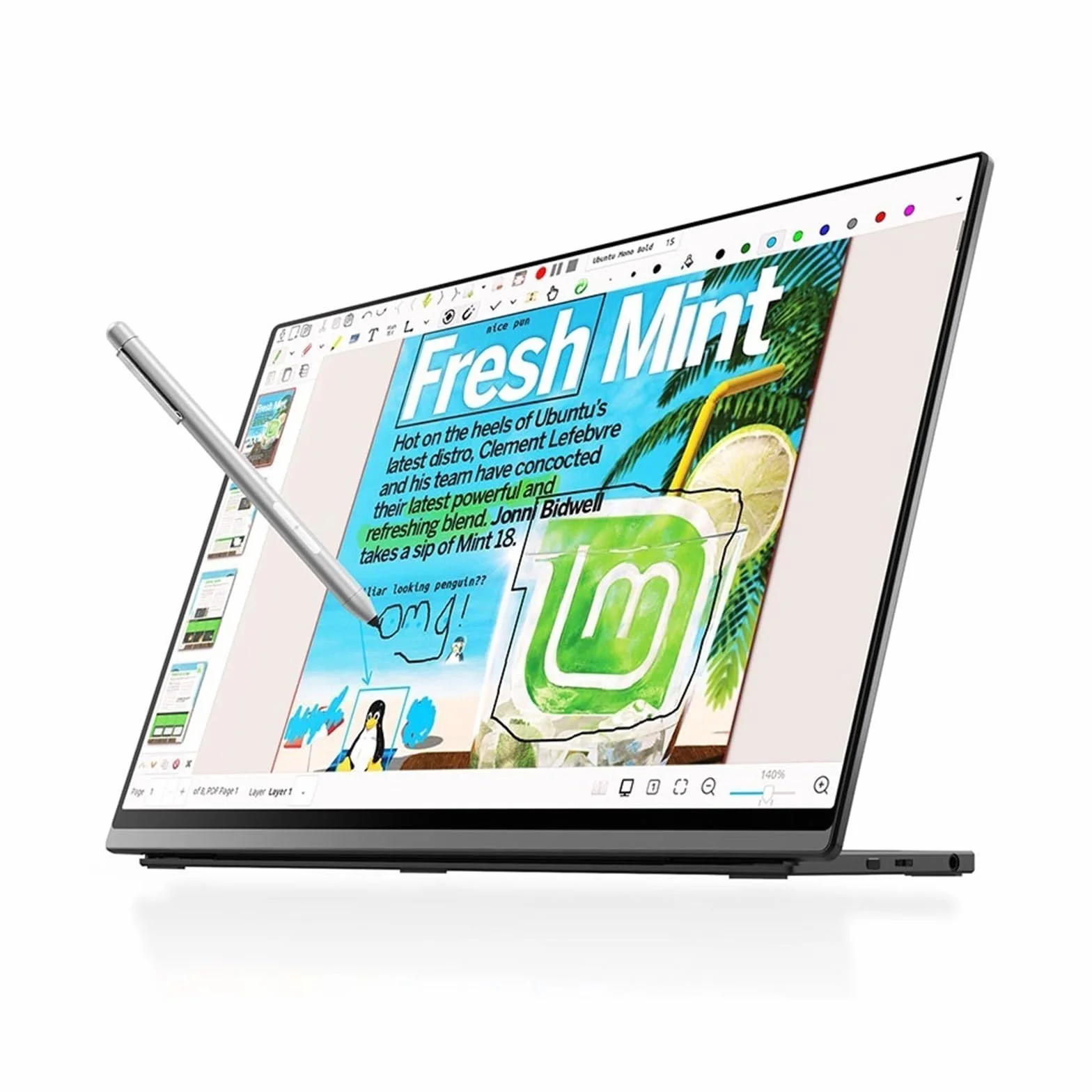 Ekran mobilny Ekran dotykowy 4K IPS HD 15,6-calowy telefon komórkowy Laptop Zewnętrzny ekran rozszerzeń Przenośny monitor biurowy