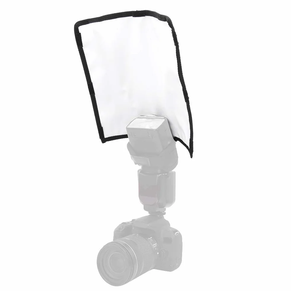 EBTOOLS Softbox Difusor Universal de plástico Flexible Reflector fotográfico Speedlite