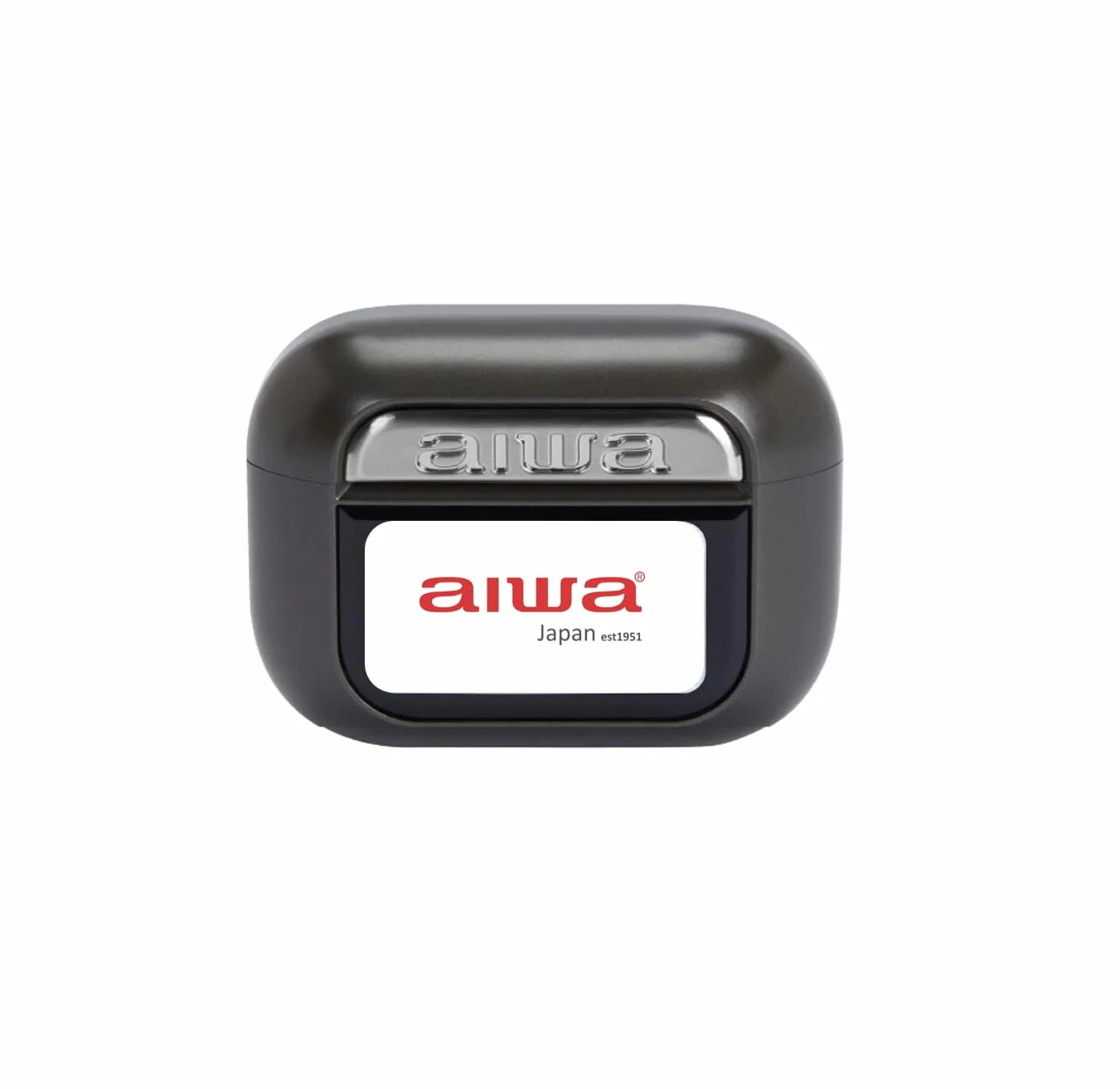 EBTW-350TN - Aiwa TWS EBTW-350TN słuchawki bezprzewodowe typu C, kolor szary