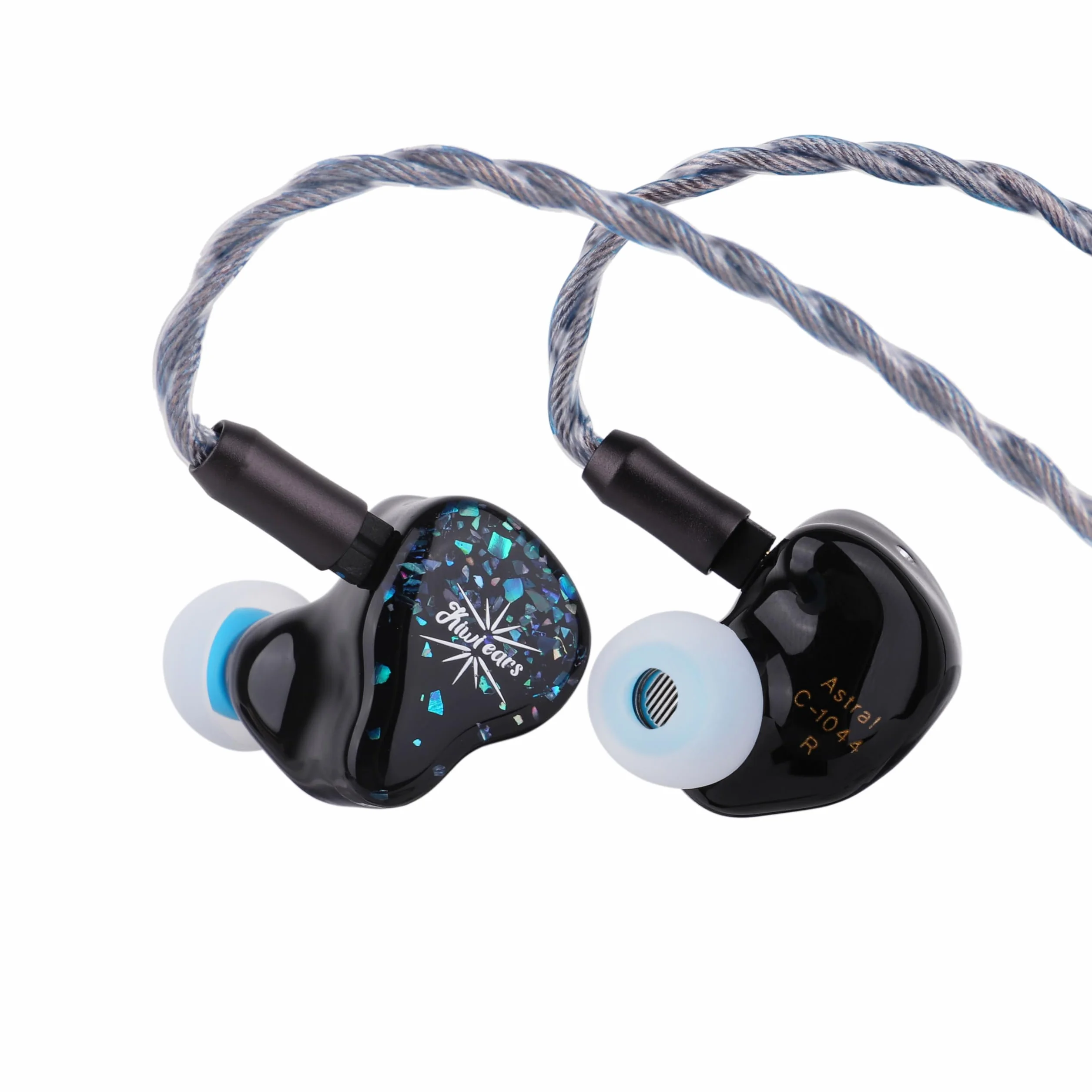 Linsoul Kiwi Ears Astral 1DD+6BA słuchawki hybrydowe douszne, przewodowe, słuchawki HiFi do nagrywania w studio i mixowania, przenośne słuchawki do gier IEM dla profesjonalnych inżynierów dźwięku