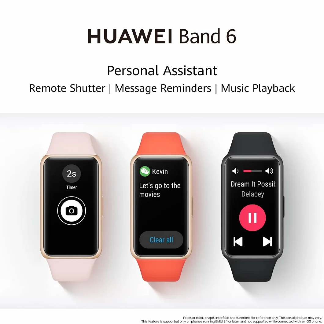 HUAWEI Band 6 - Fitness Tracker, czarny