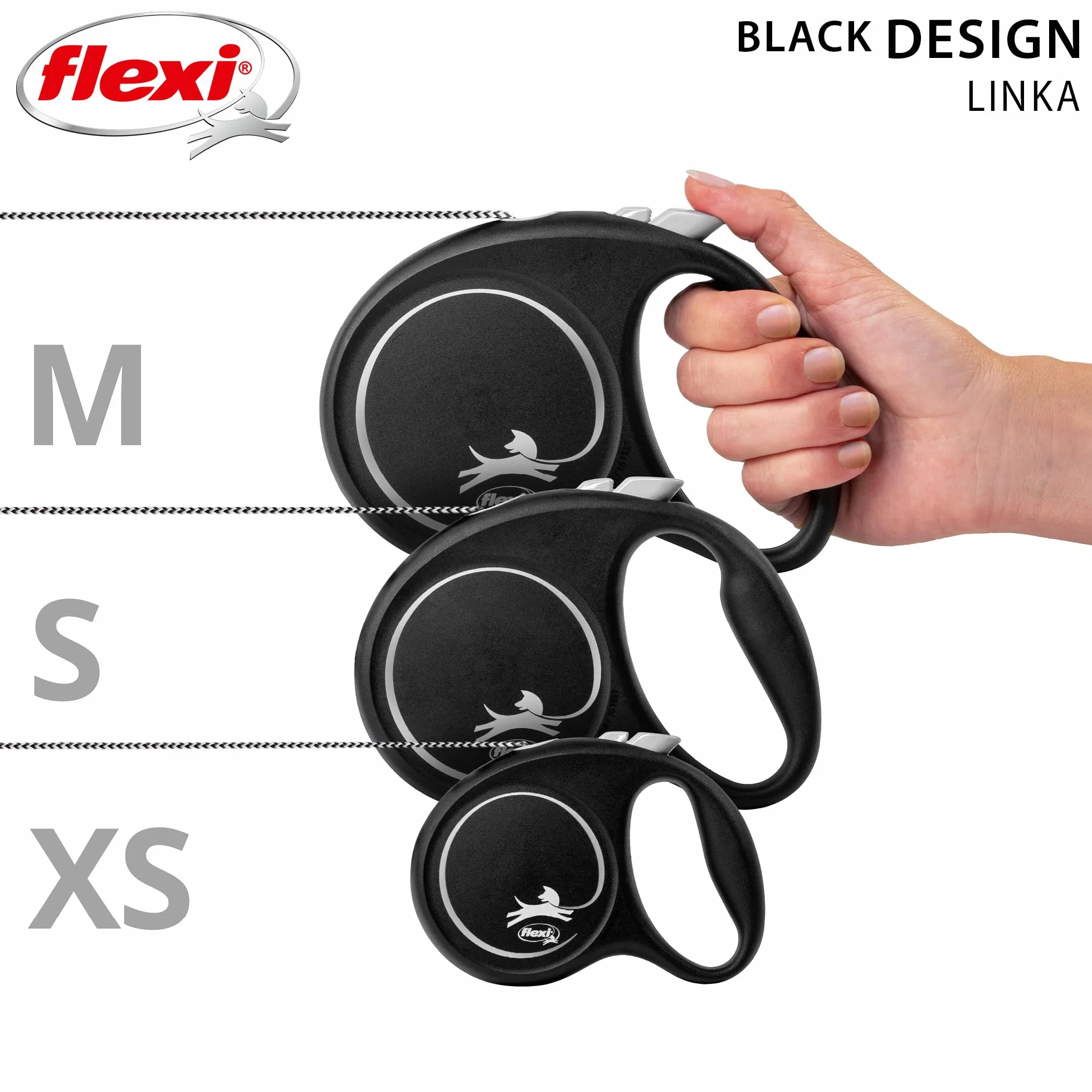 FLEXI Design S Kabel 5 m Srebrny