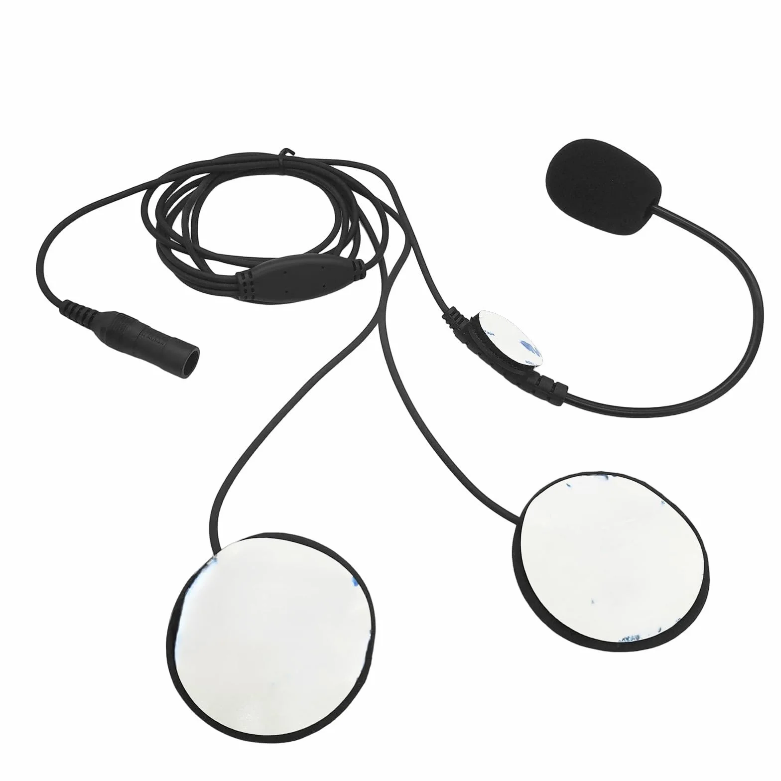 Zestaw słuchawkowy do kasku Walkie Talkie 2-pinowy 2-drożny zestaw radiowy słuchawka mikrofon rower rower pełna twarz motocykl Ptt nausznik do Baofeng Kenwood Retevis uv5r uv-5r uv 5r