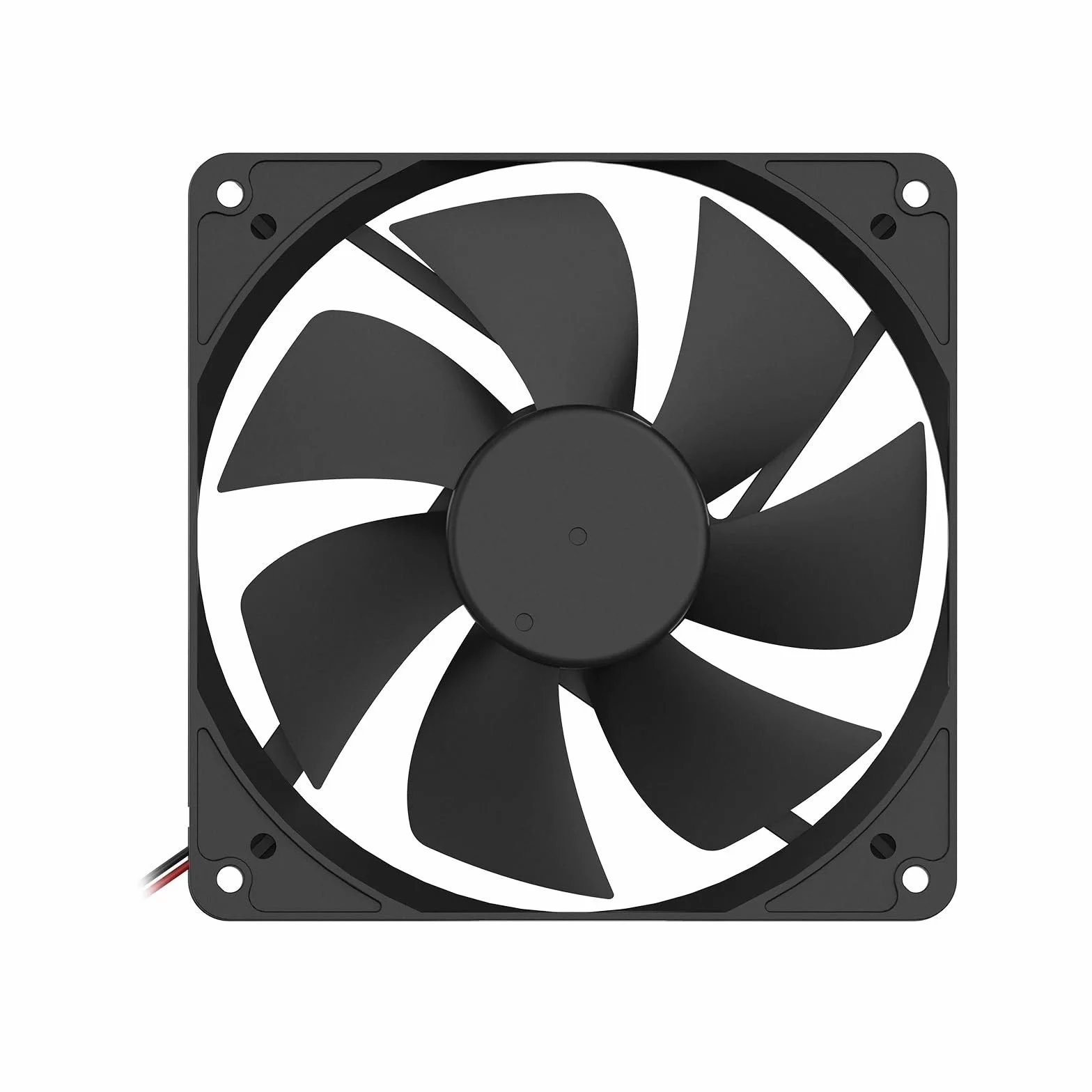 Wentylator chłodzący DC 5 V 12 V 24 V 12025 Bezszczotkowy komputer chłodnicy(12V Fluid 3PIN)