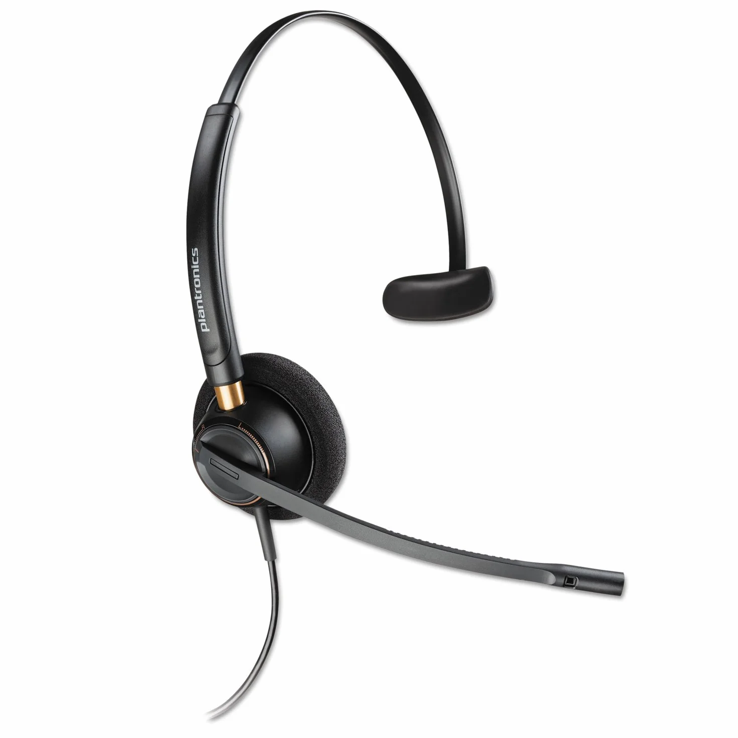 Plantronics 89433-01 przewodowy zestaw słuchawkowy, czarny