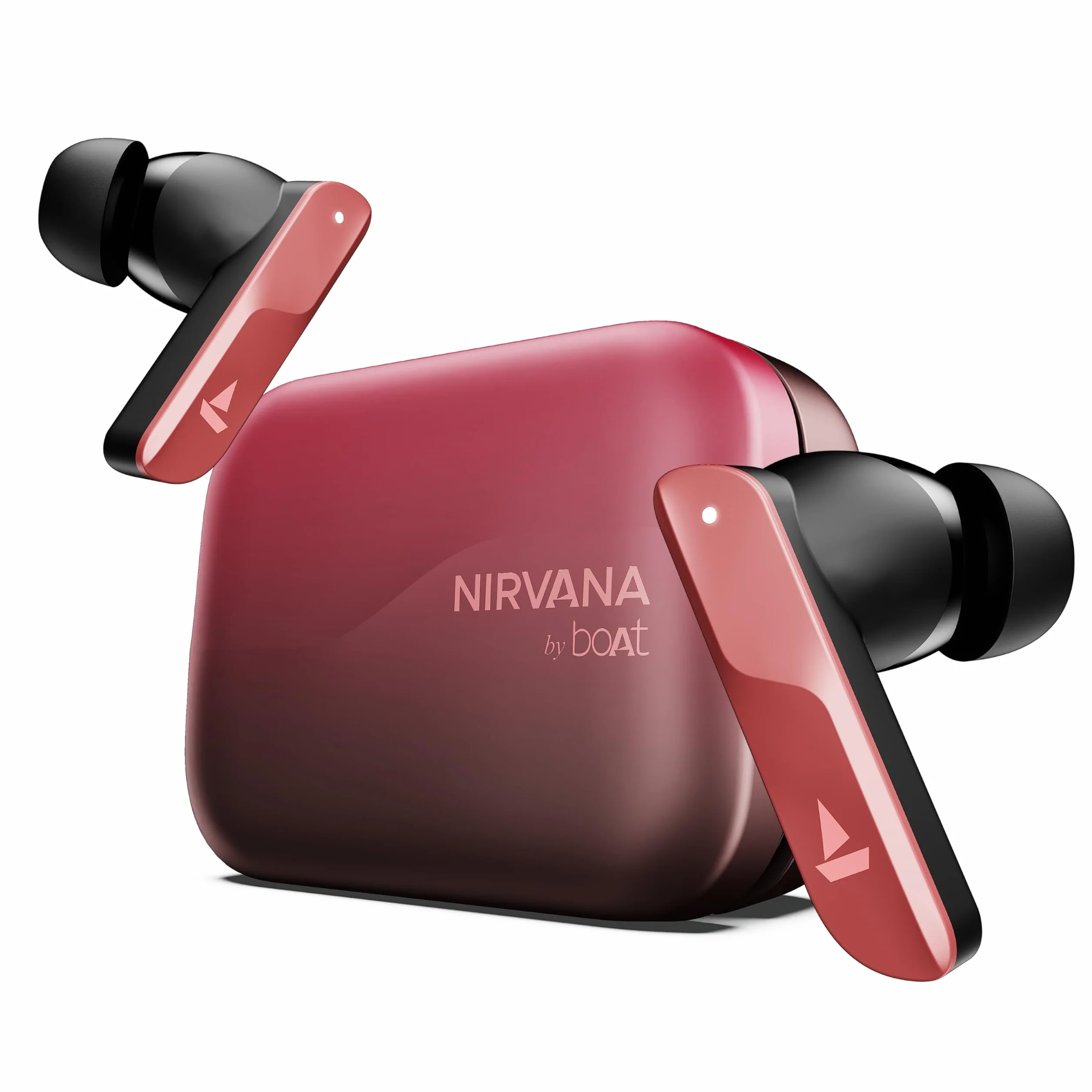 boAt New Launch Nirvana X TWS, podwójne sterowniki Knowles, Hi-Res Audio LDAC, obsługa aplikacji, ENx, podwójna para, dźwięk przestrzenny, szybkie ładowanie, słuchawki douszne Bluetooth, bezprzewodowe