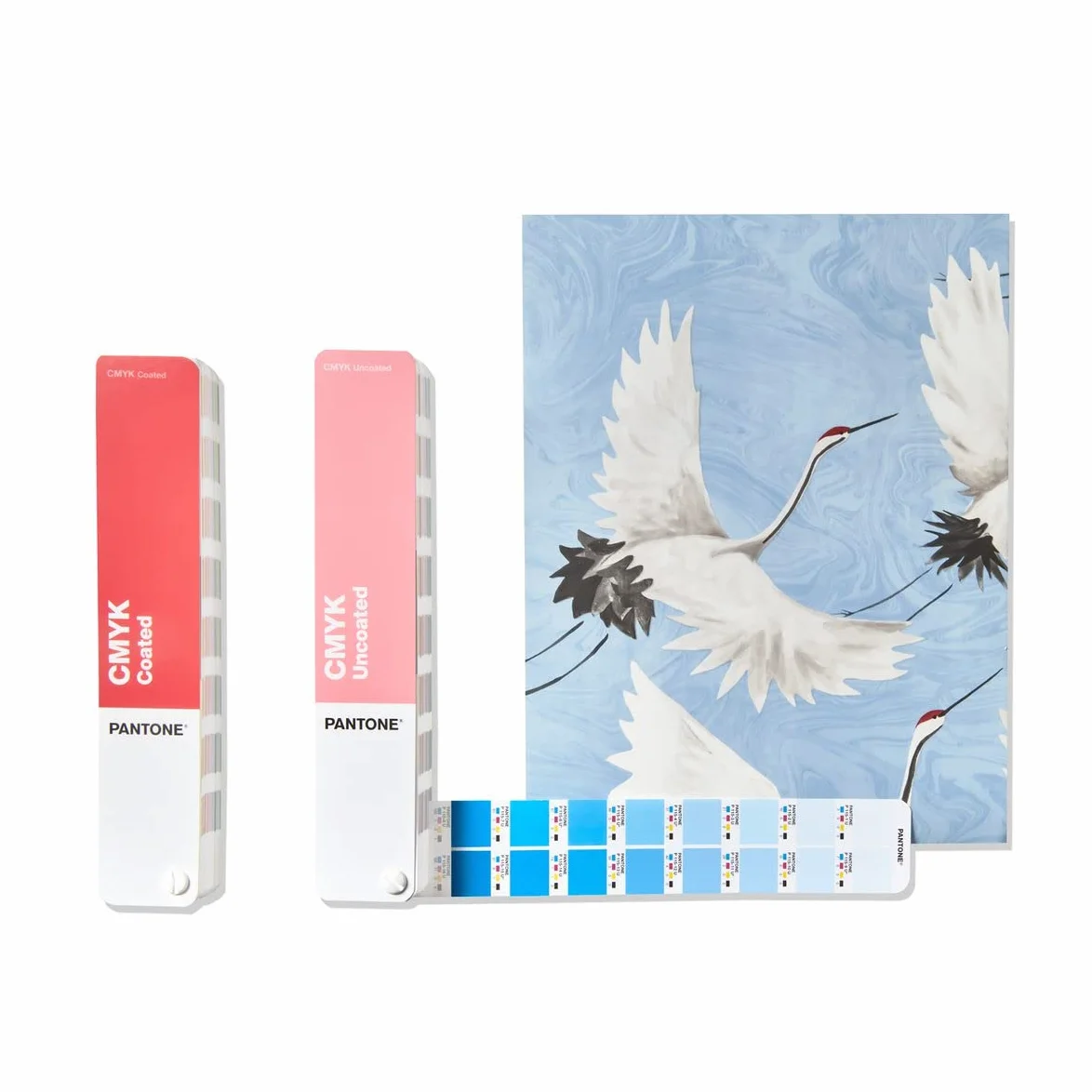 Pantone CMYK GP5101C Przewodnik po kolorach z powłoką i surowym