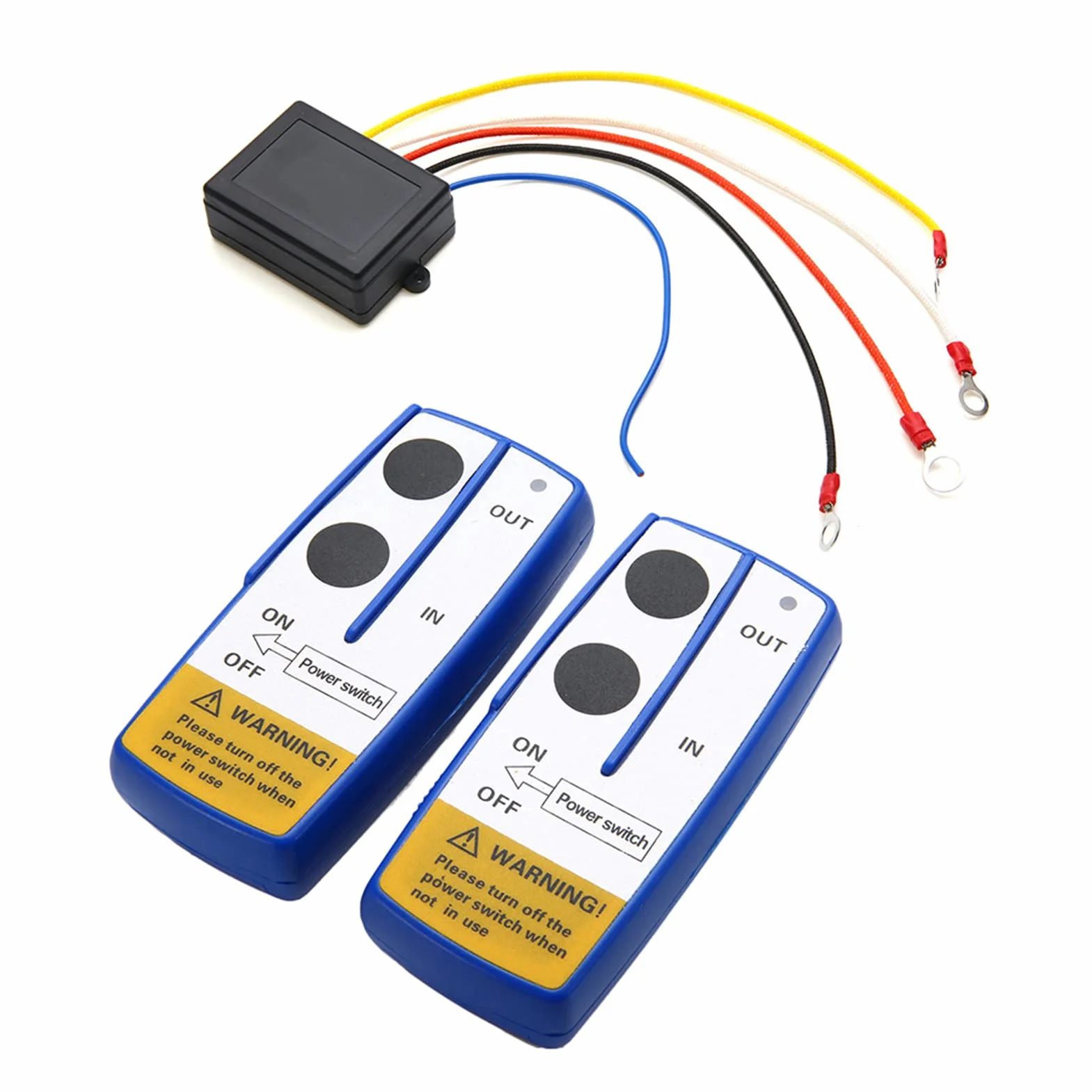 Shkalacar 12 V bezprzewodowy pilot zdalnego sterowania wciągarka do 50 stóp do Jeep ATV SUV