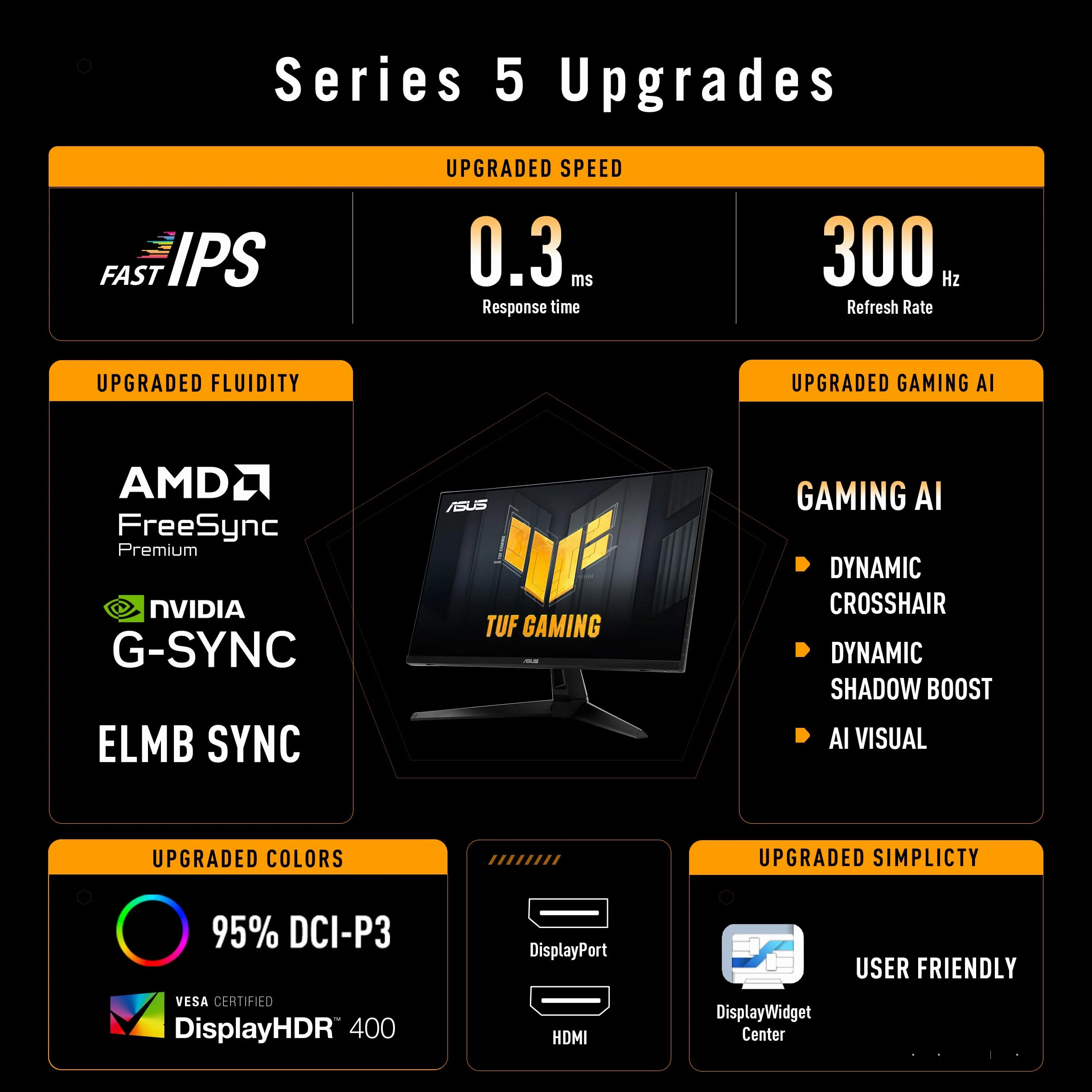 ASUS TUF Gaming VG27AQM5A - LED-Monitor - Gaming - 68.6 cm (27")