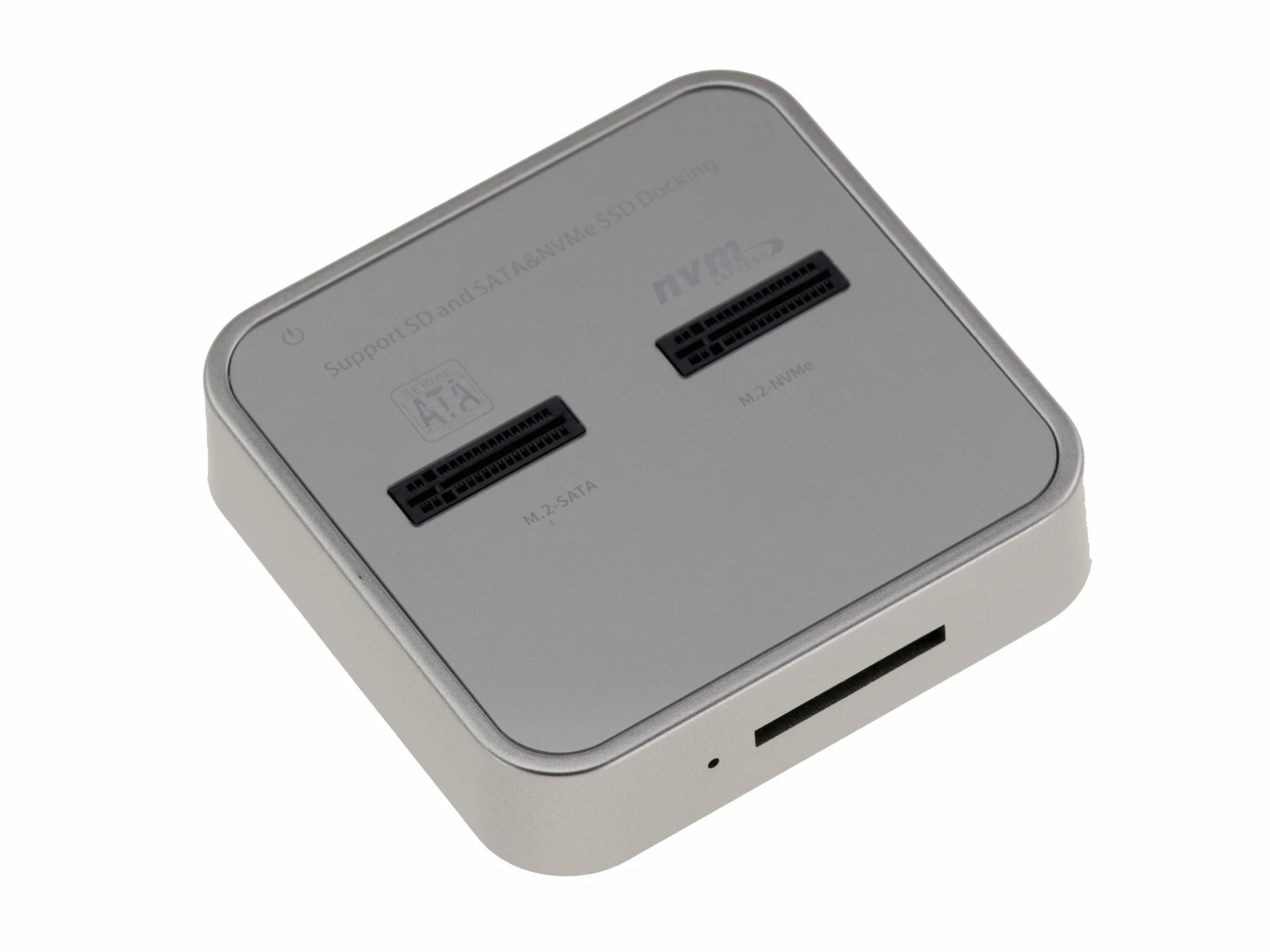 KALEA-INFORMATIQUE Stacja dokująca USB dla dysków M2 SATA SSD i M.2 NVMe SSD. Stacja dokująca USB 3.2 Gen2 10 GB z czytnikiem kart SD Express