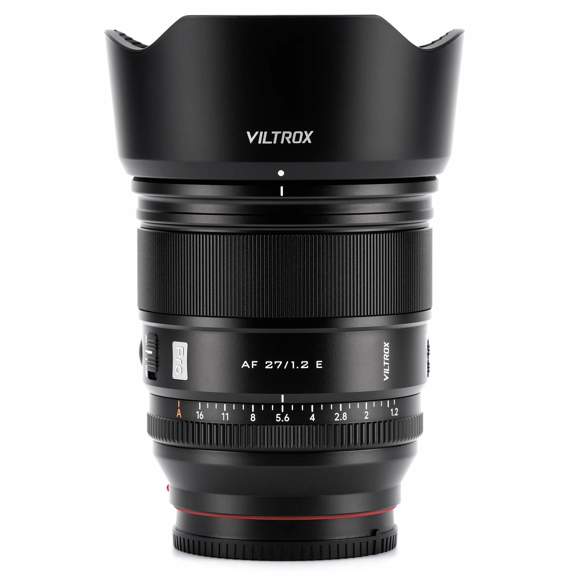 VILTROX Obiektyw 27 mm f/1.2 E Pro, obiektyw Auto Focus APS-C Prime do aparatu bezlusterkowego Sony E-Mount a7R a7IV a7RIII a7RIV a7RV A1 FX3 ZVE1 A7CII a6000 a6600 a6700 ZV-E10 FX30