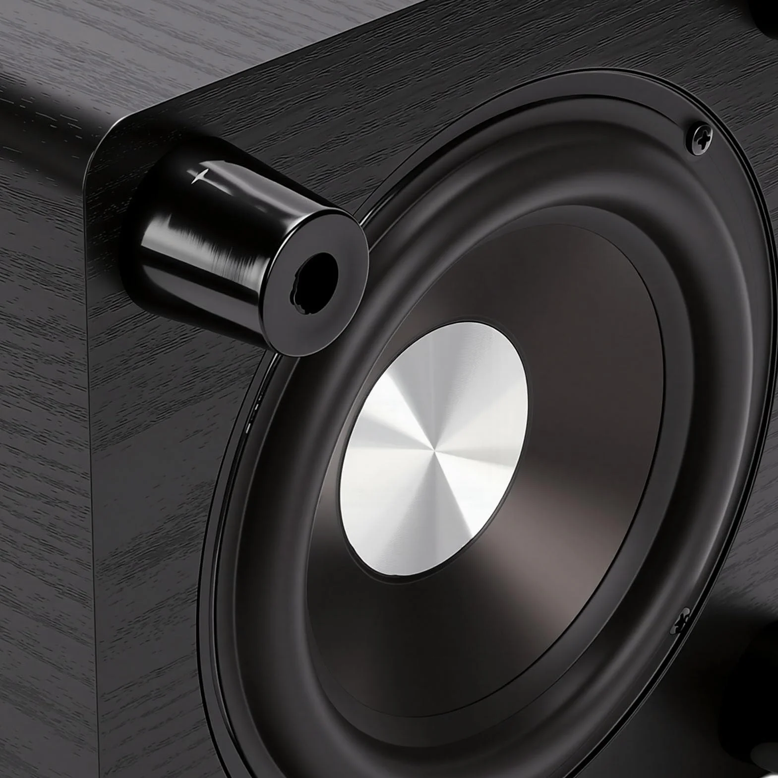 6,5-calowy Pasywny Subwoofer o Mocy 100 W do Kina Domowego, Niezależny Stojący Głośnik Niskotonowy z Głębokim Basem i niską częstotliwością, do Wzmacniacza Amplitunera AV