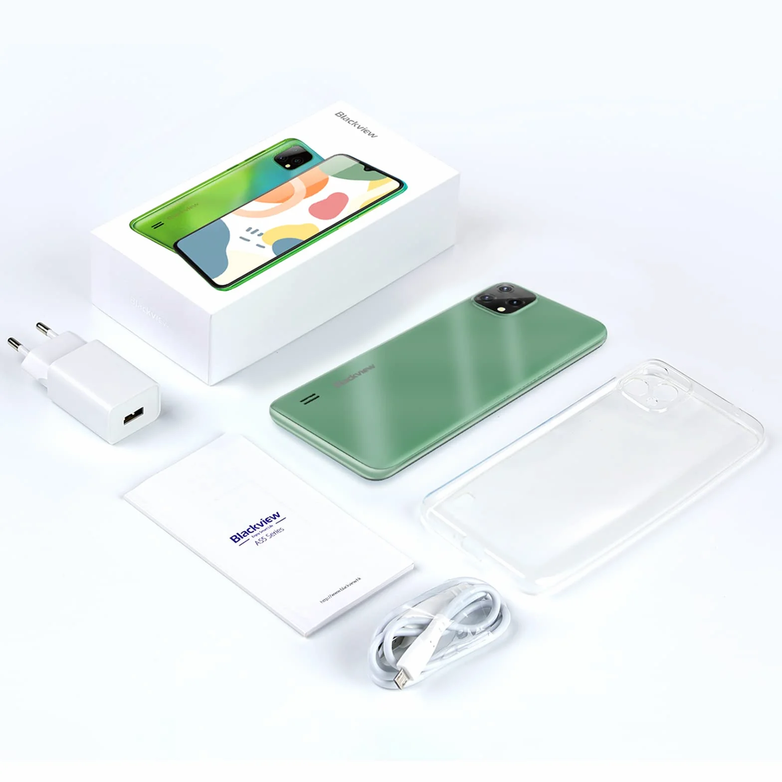 BLACKVIEW Telefon komórkowy A55/GREEN