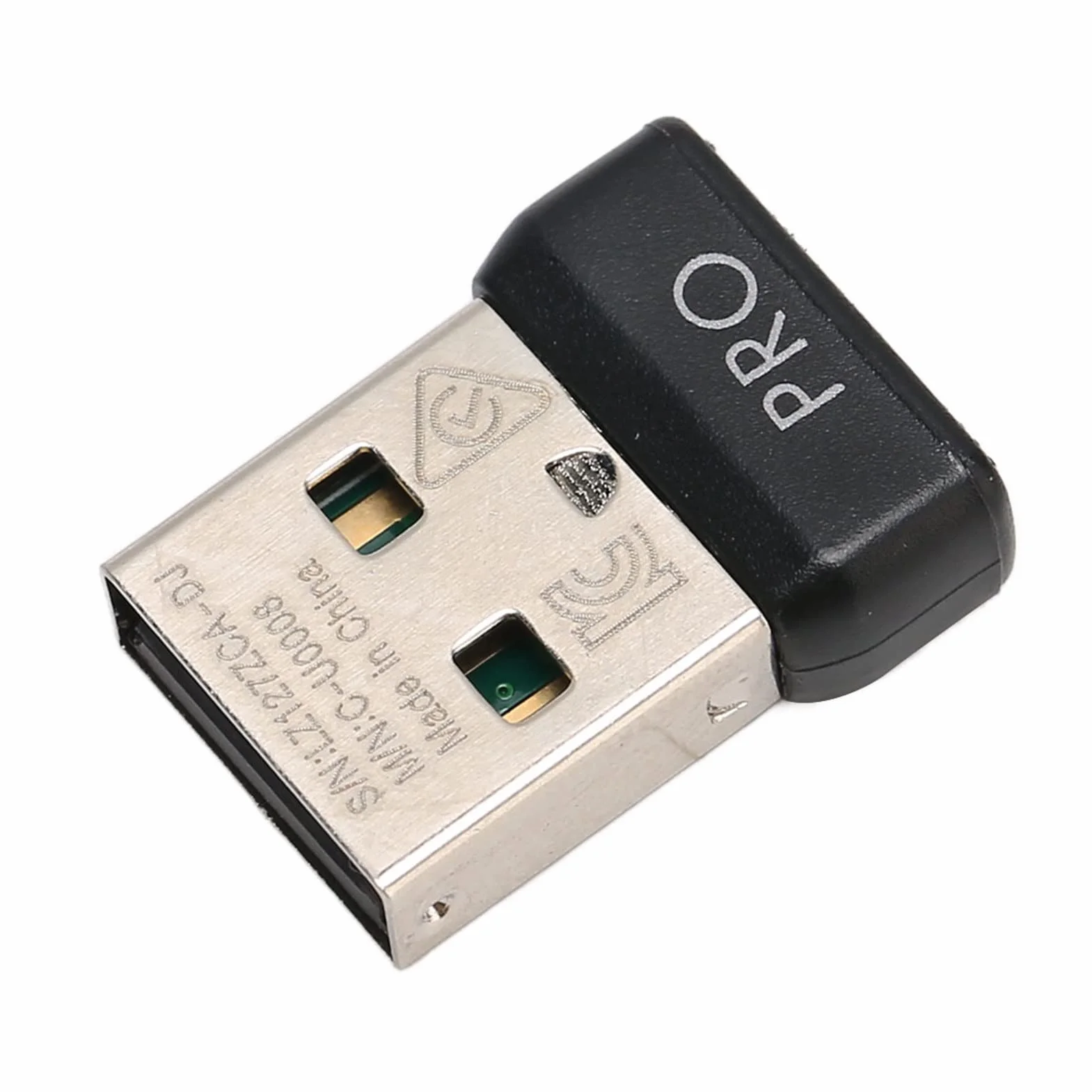 Odbiornik USB, Odbiornik zamienny do G Pro Mysz odbiornik z wtyczką USB przenośny adapter myszy z technologią bezprzewodową 2.4G, łatwa wymiana