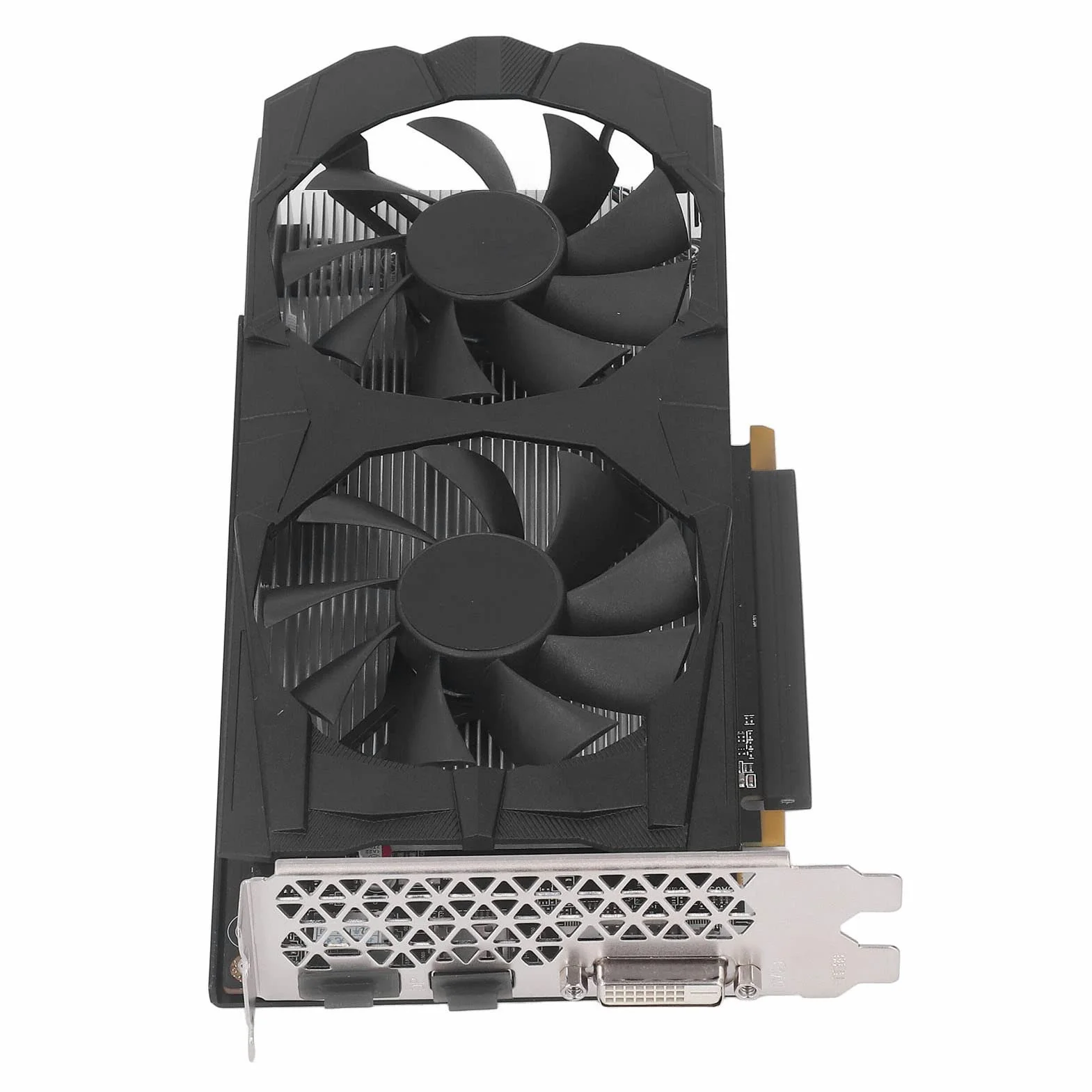 RX 580 karta graficzna, 256 bitów GDDR5 1284/1500 MHz PCI Express 3.0 karta graficzna dla graczy, HDMI DVI DP z dwoma wentylatorami chłodzącymi do biura i PC (RX580 8G D5)