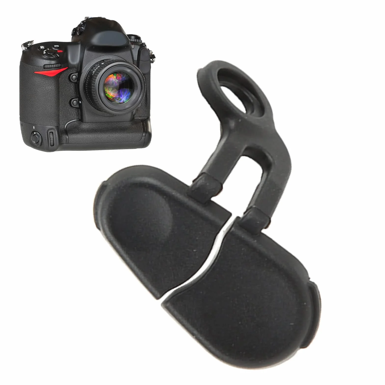 Górna Osłona Kabla Migawki Kabel Migawki Gumowa Górna Pokrywa Kabel Zwalniający Migawkę Osłona Zacisków do Aparatu Nikon D3 D3X D3S