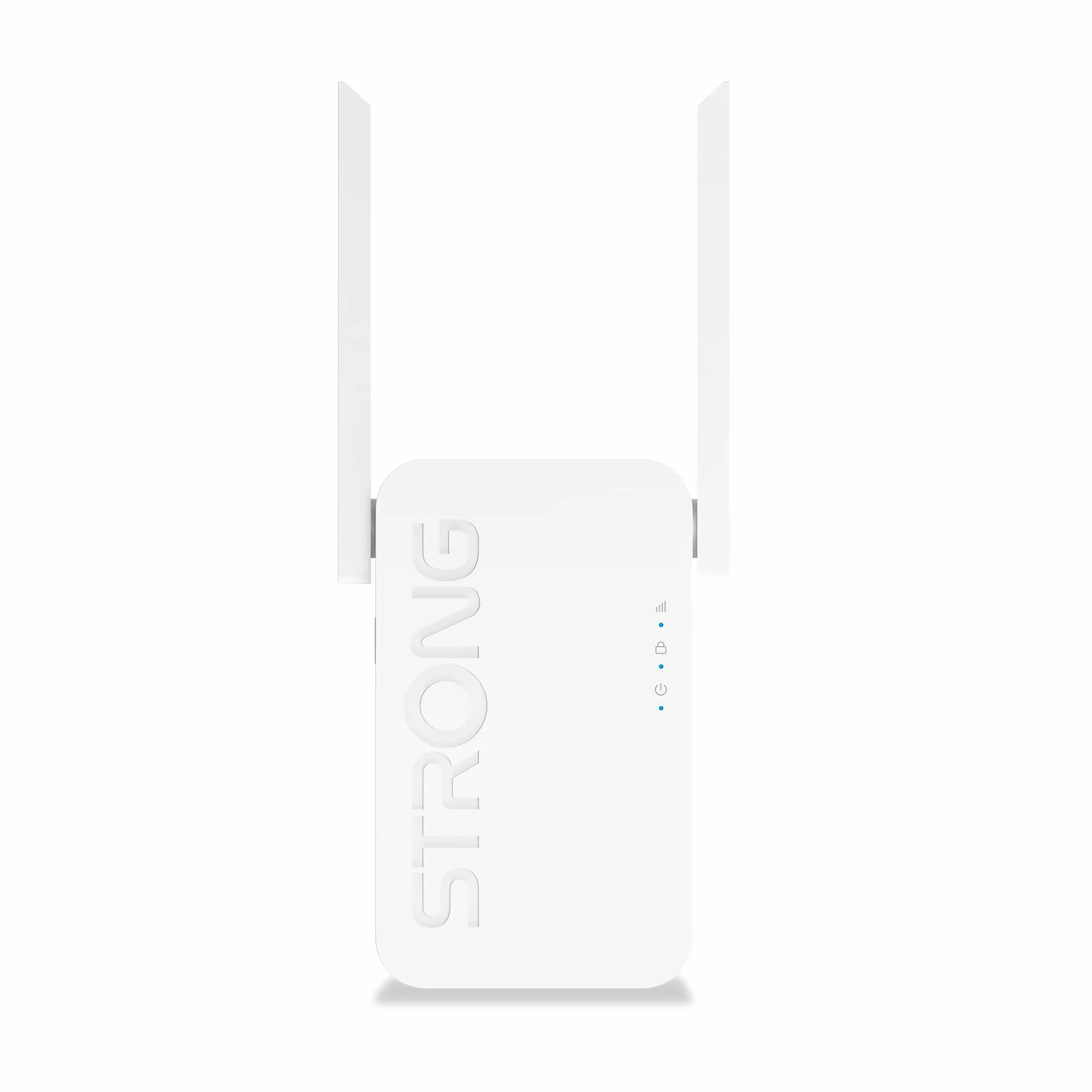 STRONG Wzmacniacz Wi-Fi 6 AX3000: wzmacniacz Wi-Fi 2 w 1 i punkt dostępowy, gniazdo wtykowe do szybkiego Internetu do 3000 Mbit/s, idealne do domu i ogrodu