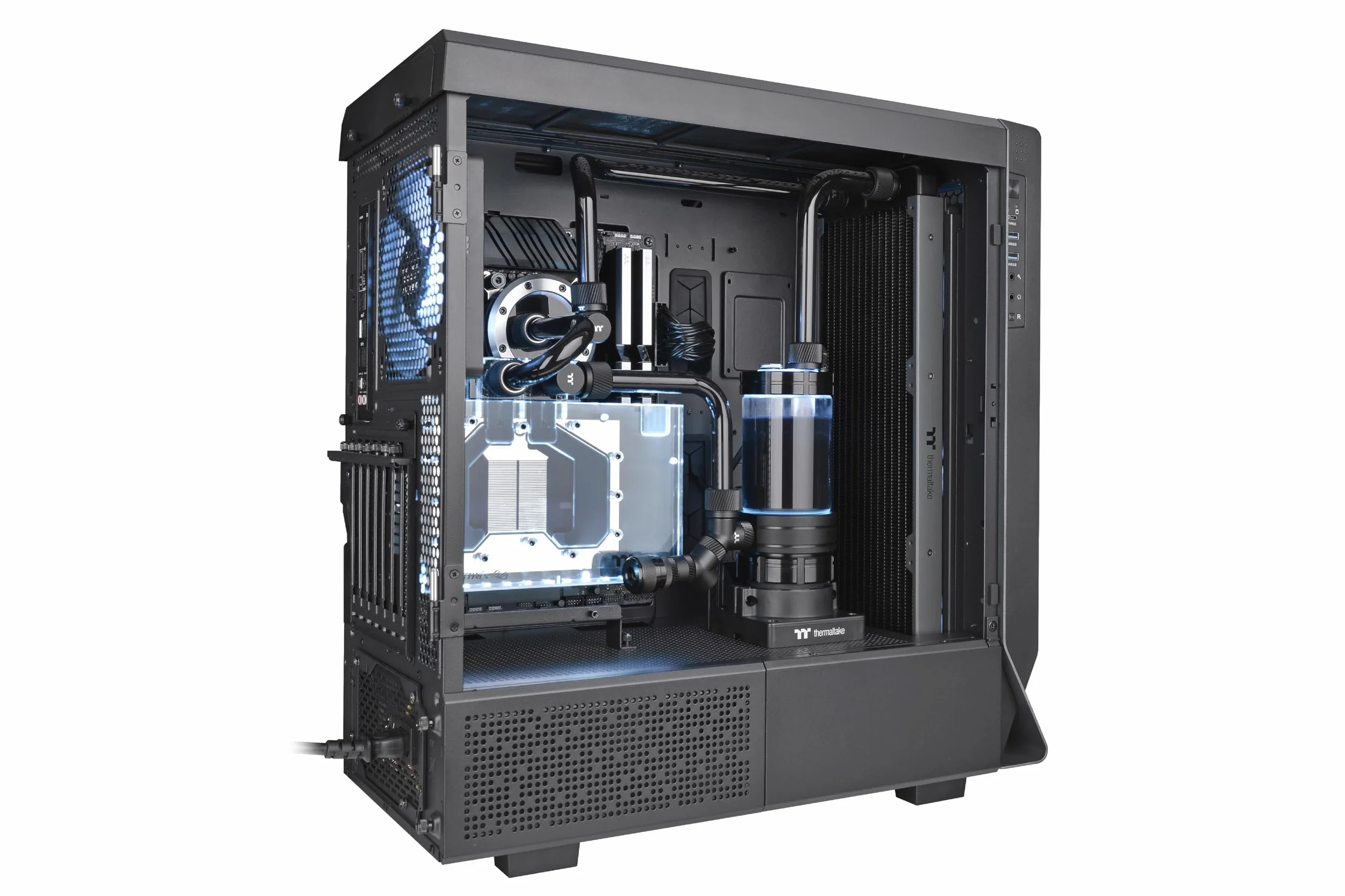 Pacific SR360 Slim Radiator DIY LCS Czarny