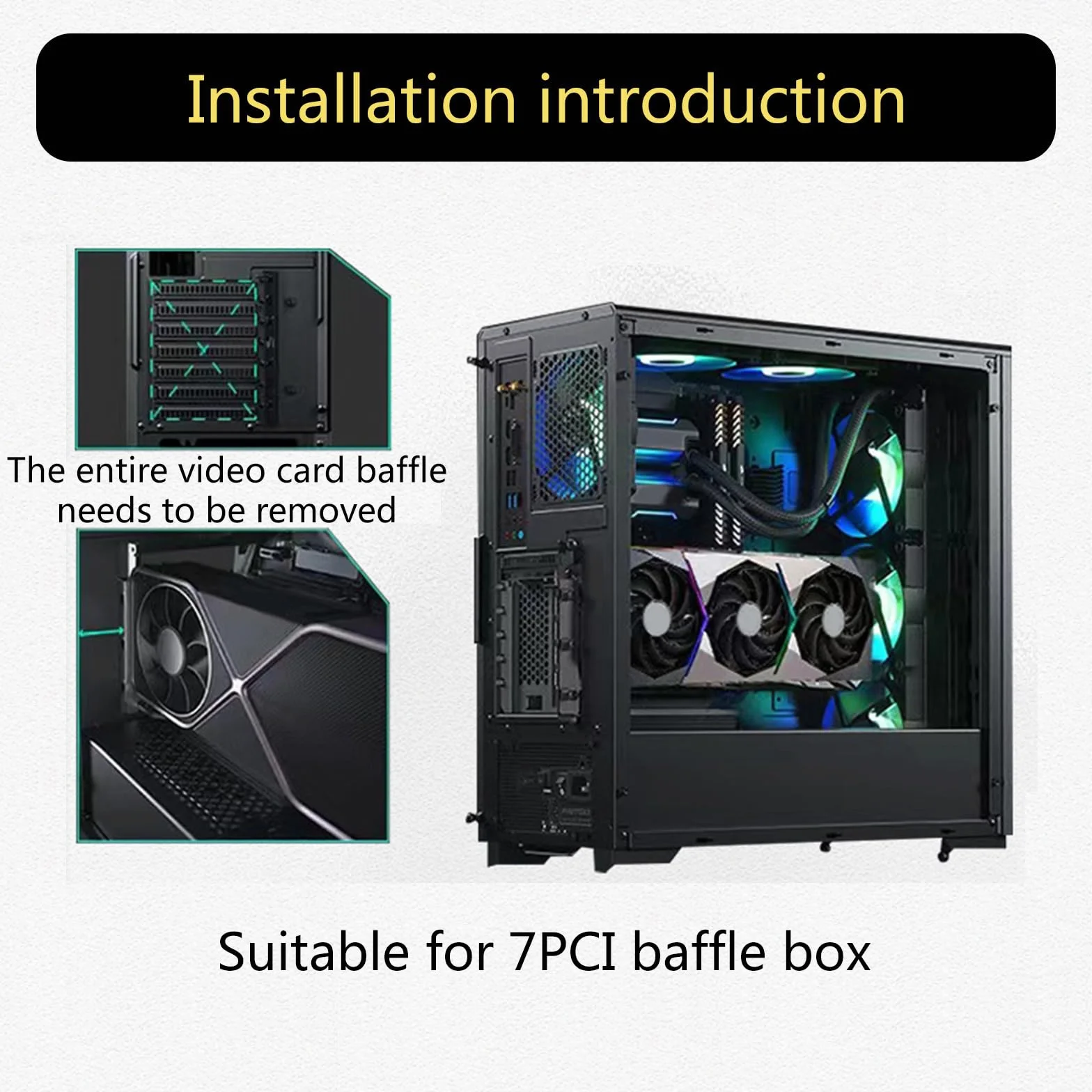 PCIE3.0 wspornik gniazda pionowy uchwyt na kartę graficzną regulowany PCIE3.0 X16 przedłużacz opcja poprawia konfigurację gier
