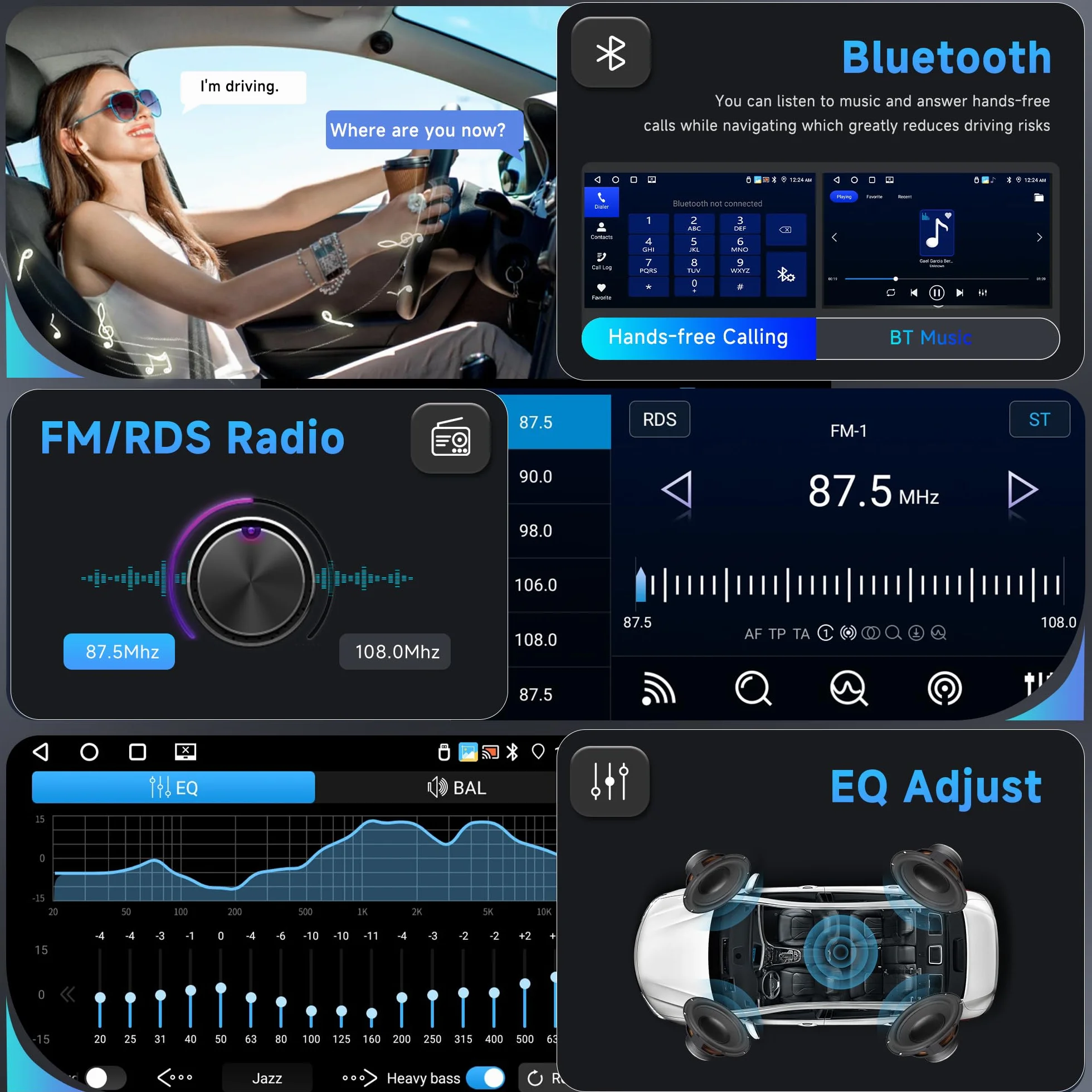 4G + 64G 7" Android radio samochodowe do VW Golf 5 6 Passat Jetta Caddy EOS T5 Tiguan Touran CC bezprzewodowe radio samochodowe do carplay radio samochodowe 2 Din z Androidem samochodem GPS Navi WiFi