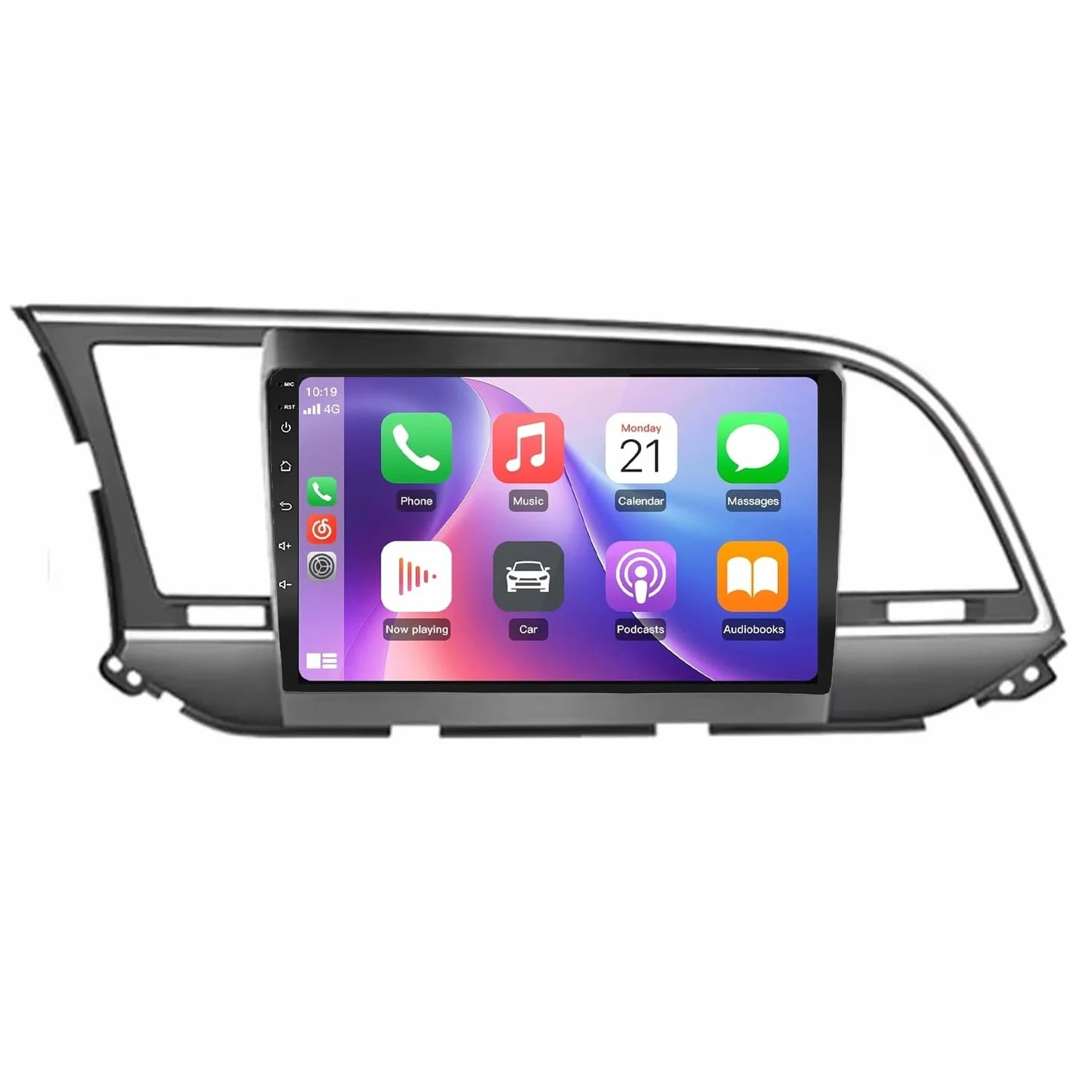 Ekran Apple Car Play, Ekran Android Auto dla Hyundai I30 2017 2018 2019 Przenośny Dotykowy Carplay Z Siri, Bluetooth, Nadajnikiem, Sterowaniem Głosowym, 8 Rdzeń 6G+128G