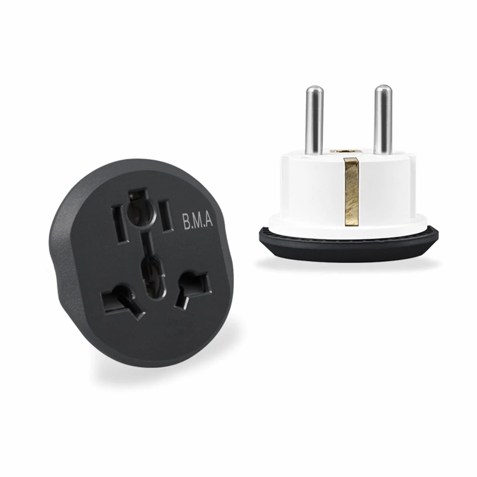 Uniwersalny konwerter wtyczki FR AU US UK do adaptera podróżnego ue wysokiej jakości adapter wtyczki domowej 16A 250V ścienne gniazdo elektryczne (Size : 110-250V, Color : Travel adapter B 20)