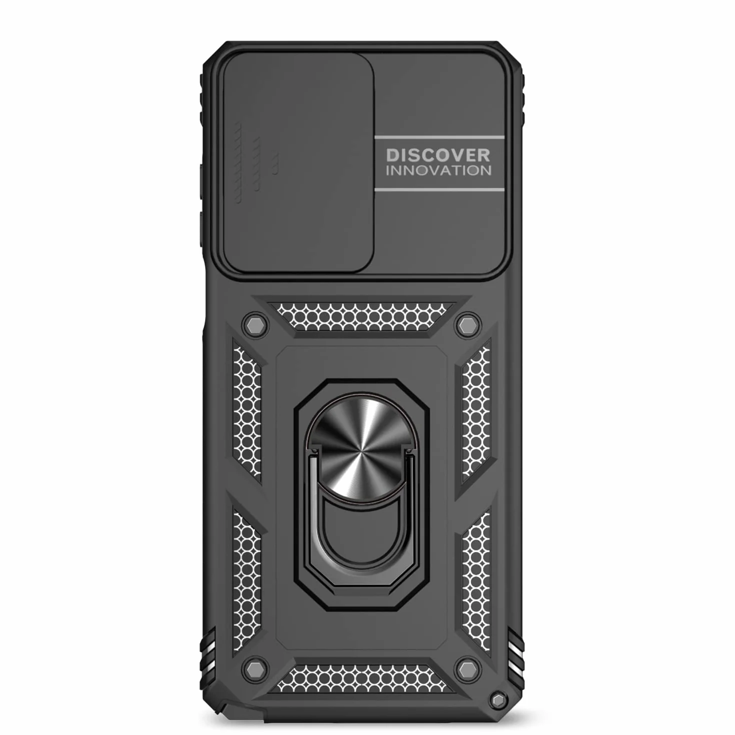 SunStory Etui do Motorola Moto G Stylus 5G 2023 z osłoną ekranu ze szkła hartowanego, osłoną aparatu przesuwnego i podpórką, [klasa wojskowa] etui na telefon do Moto G Stylus 5G 2023 (czarne)