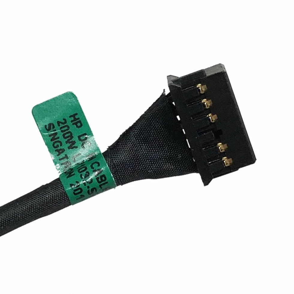 Zahara Zamienny kabel zasilający DC dla HP Shadow Elf 4Pro OMEN 15DC 15EC 16A 15TDC 15DC1058WM 15DC0030NR 16A0032DX 200W L72704001 16A0030NR L71032S75 L71032F75 L71032Y75 L77600001 23CM