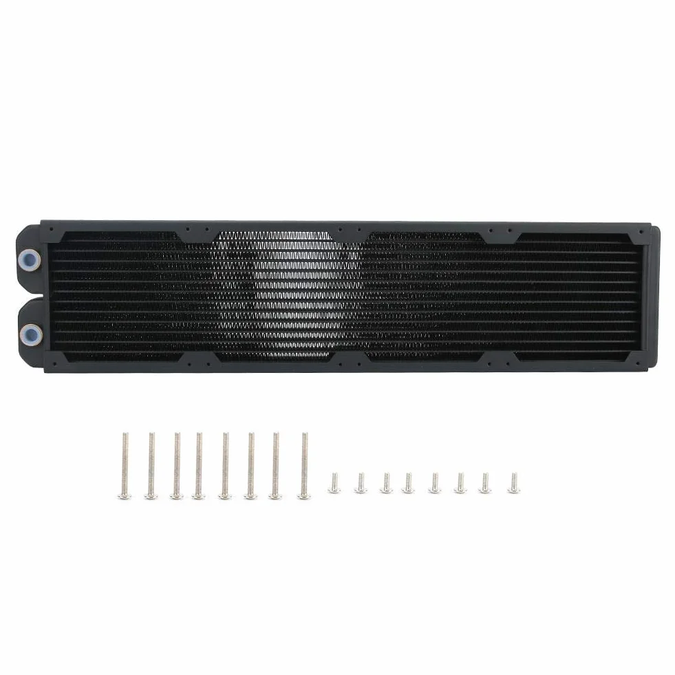 Tosuny Chłodziarka chłodząca do komputera, akcesoria komputerowe 14-rurkowy miedziany radiator TW-480 mm do stabilności procesora.