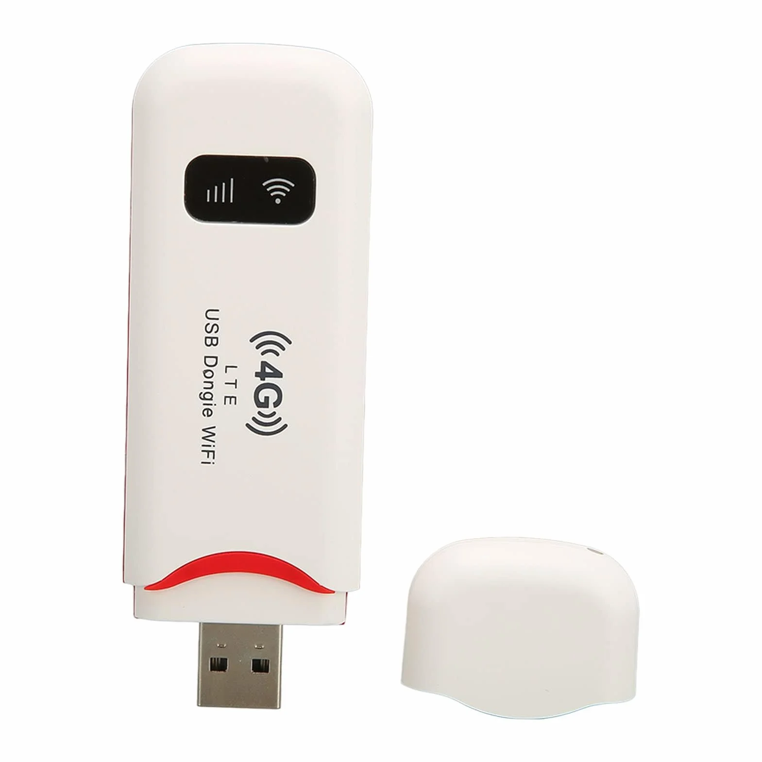 Przenośny Wi-Fi 4G LTE Wireless USB Dongle mobilny hotspot przenośny router WiFi z gniazdem na kartę SIM, szyfrowanie WPA WPA2, obsługuje 10 użytkowników mobilnych