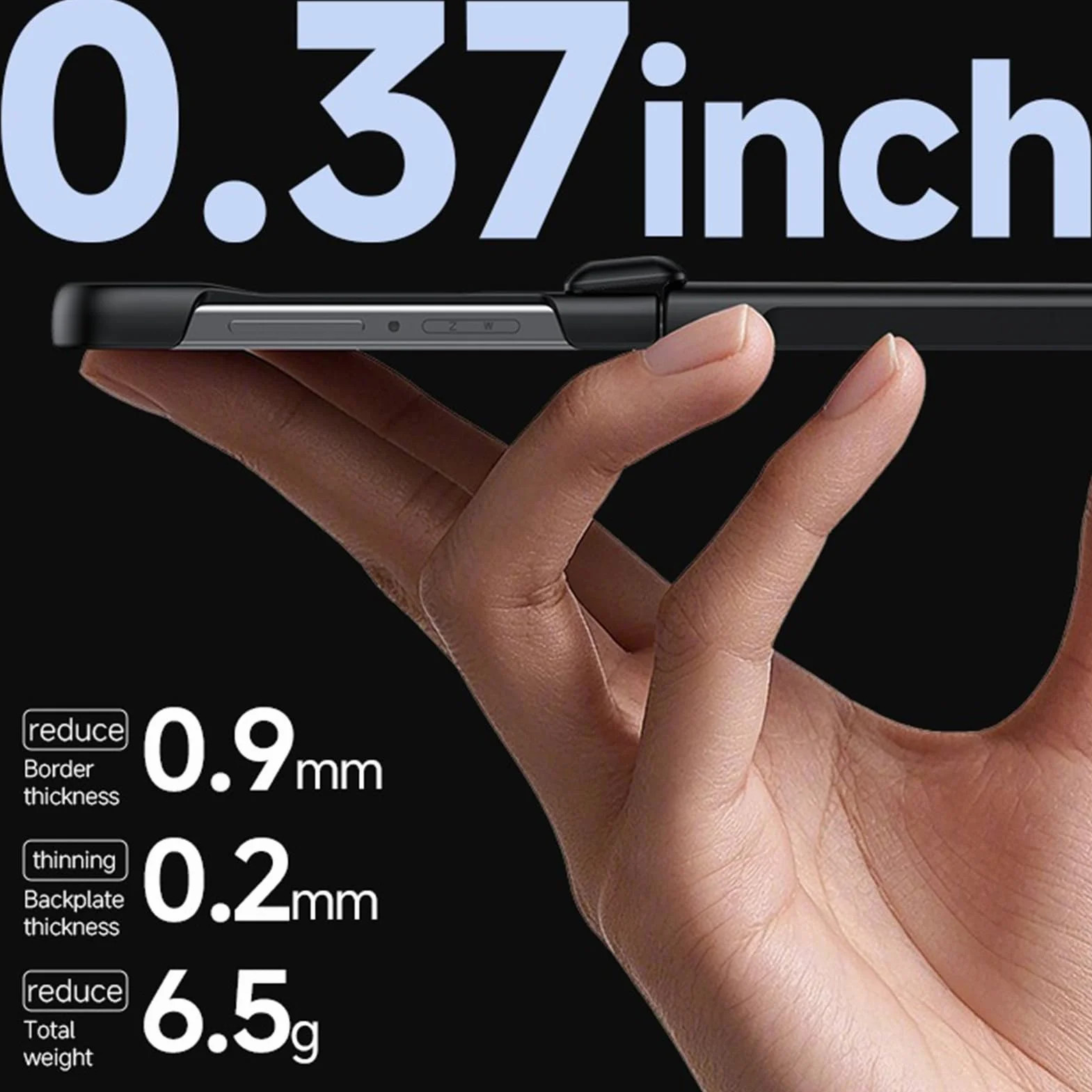 Matowe etui do Samsung Galaxy Z Flip 8, minimalistyczny zamek cienki pokrowiec ochronny na ekran, fioletowy, z klapką 8