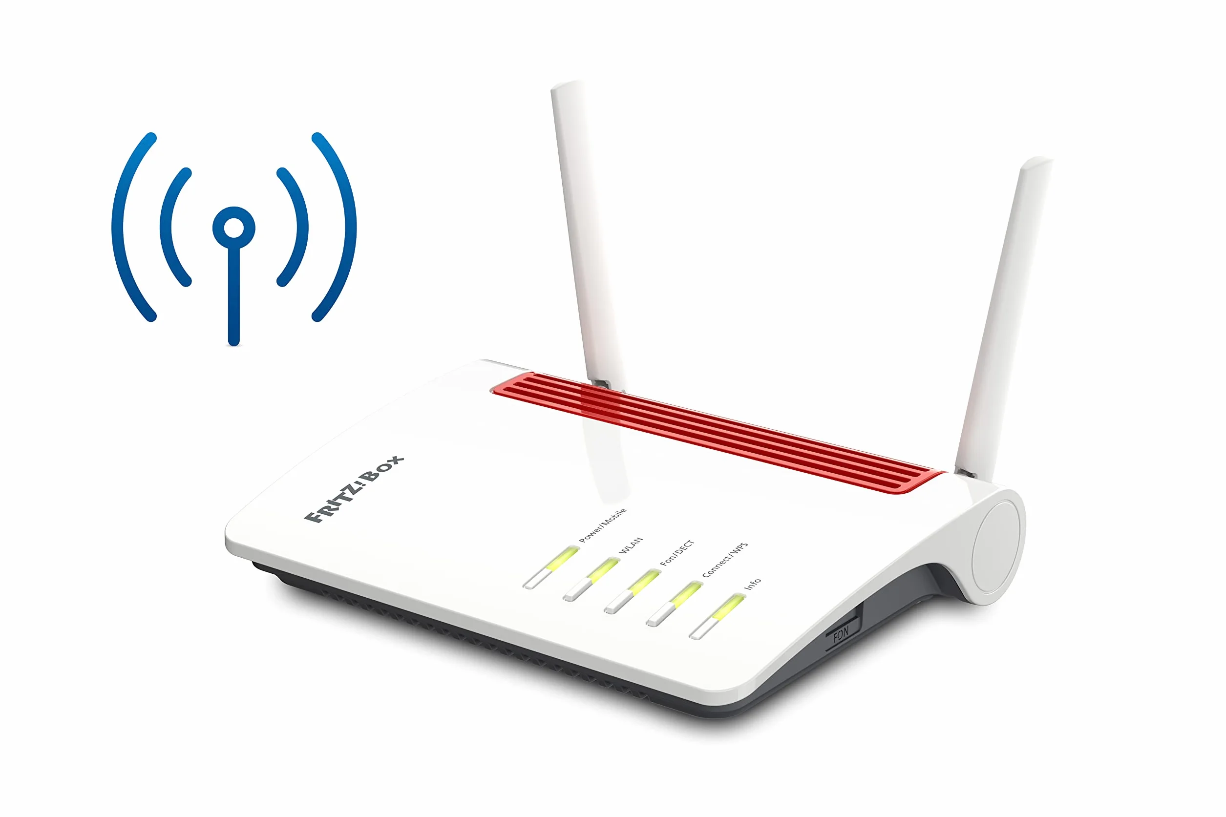AVM FRITZ!Box 6850 międzynarodowy (modem LTE, Wi-Fi AC+N do 866 Mb/s (5 GHz) i 400 Mb/s (2,4 GHz), 4 x Gigabit LAN, 1x USB 3.0)