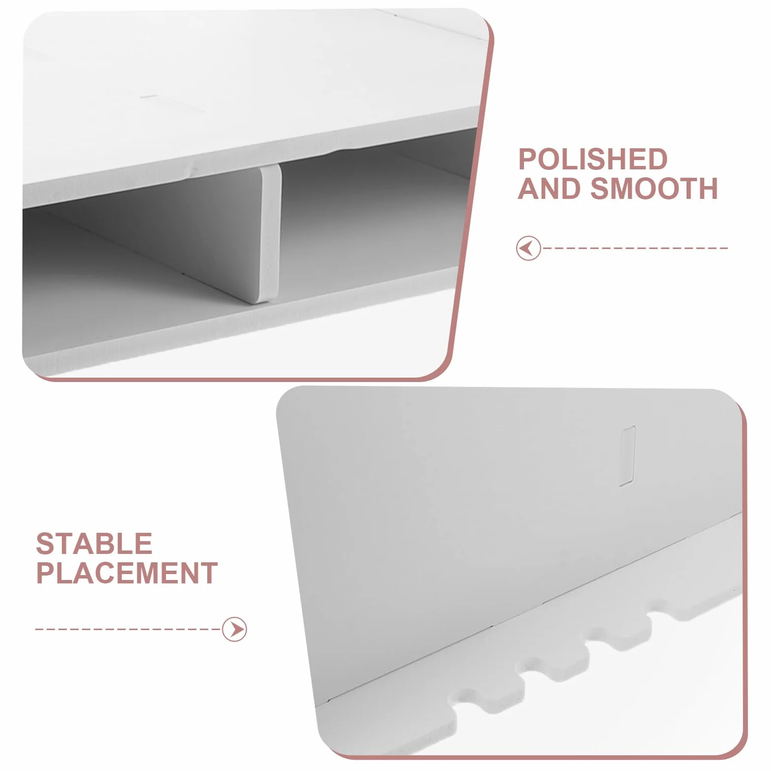 LABRIMP Podstawka Pod Monitor Ergonomiczny Podwyższenie Do Akcesoria Do Komputerów Stacjonarnych Podwyższenie