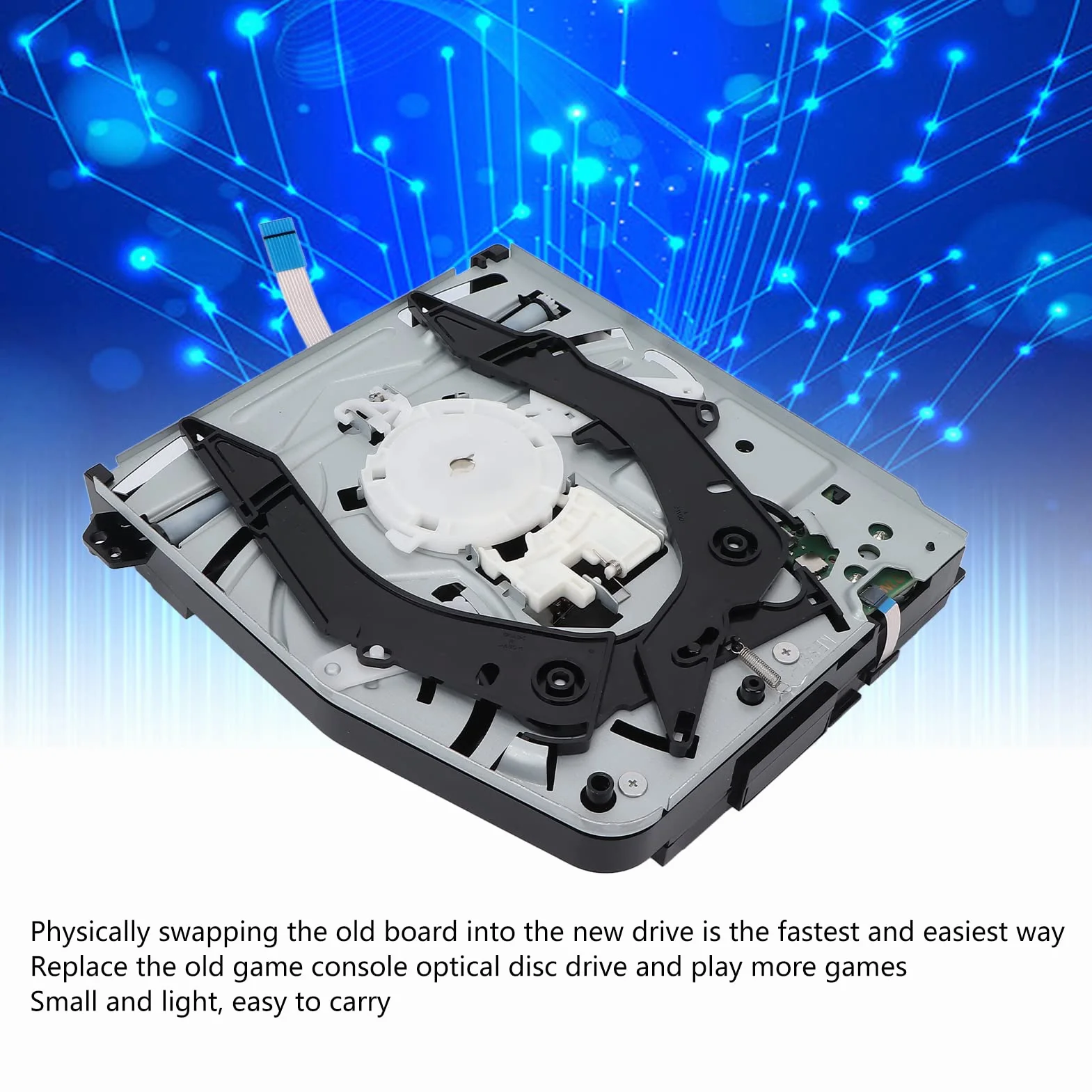 Zamienny dysk do konsoli do gier HaloVerde Pro, napęd optyczny Blu Ray dla CUH7100 CUH7200