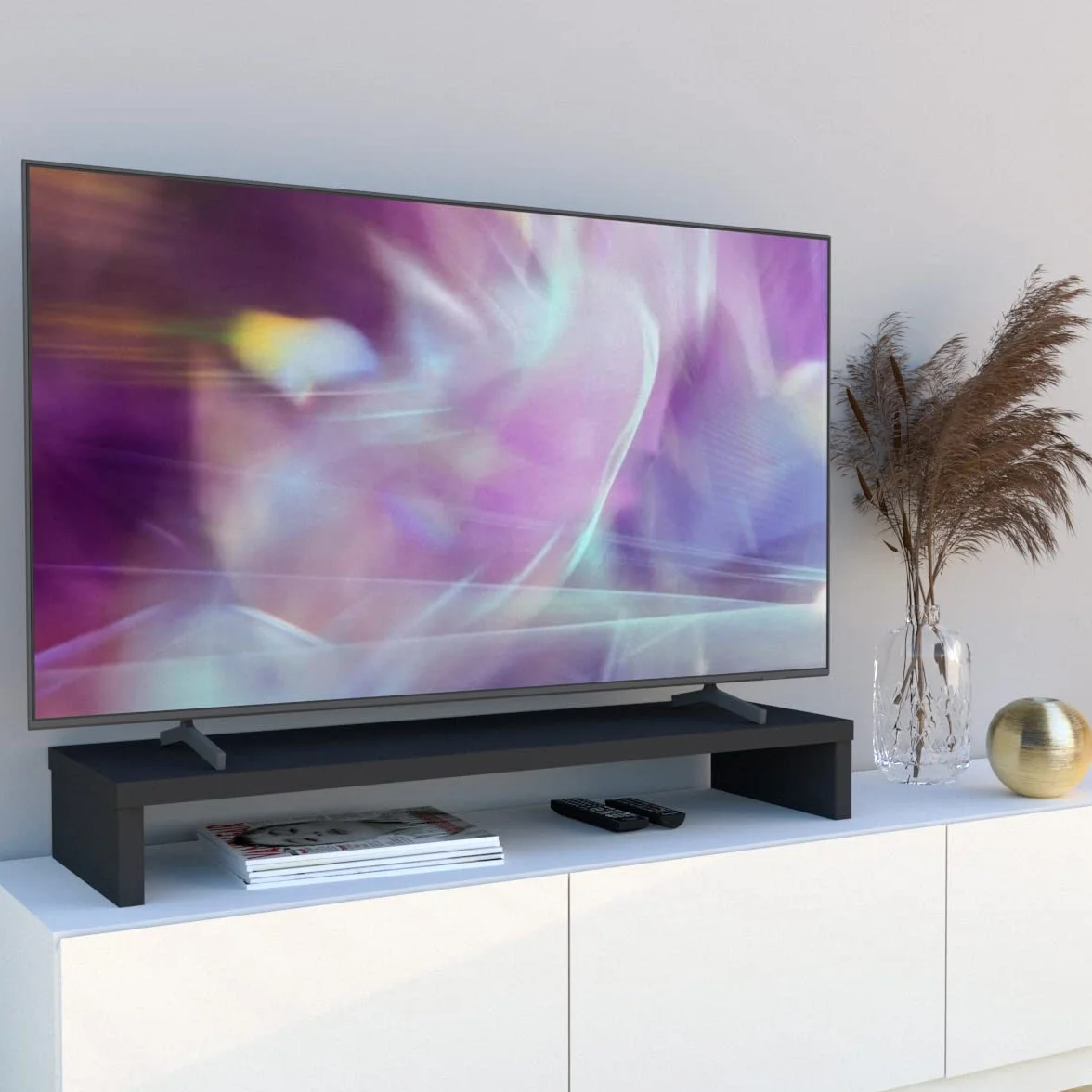 Henor Uchwyt podnośnika TV 110 x 35 x 15 cm grafitowy. Wytrzymuje 60 kg.