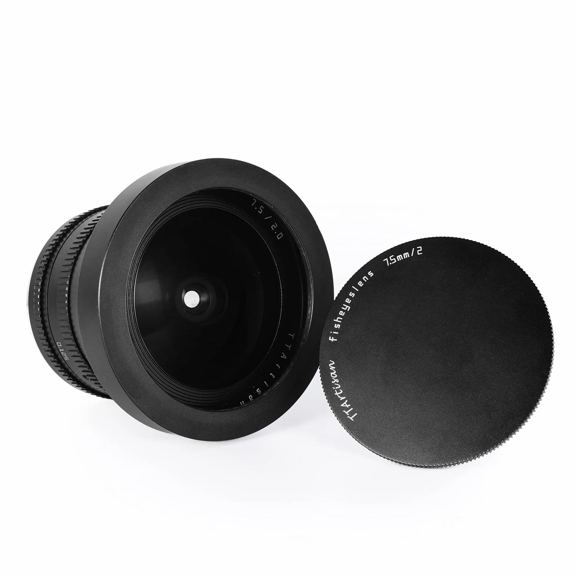 TTARTISAN 7,5mm F2.0 APS-C Obiektyw typu rybie oko z ręcznym ustawianiem ostrości do mocowania Sony E (Bez filtra ND)