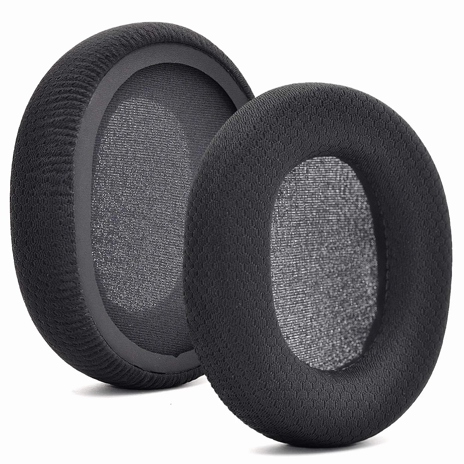 SteelSeries Arctis Wymienne Nauszniki z Czarnej Tkaniny Kompatybilne z Modelami 3/5/7/9/1/Pro Bezprzewodowy Zestaw Słuchawkowy