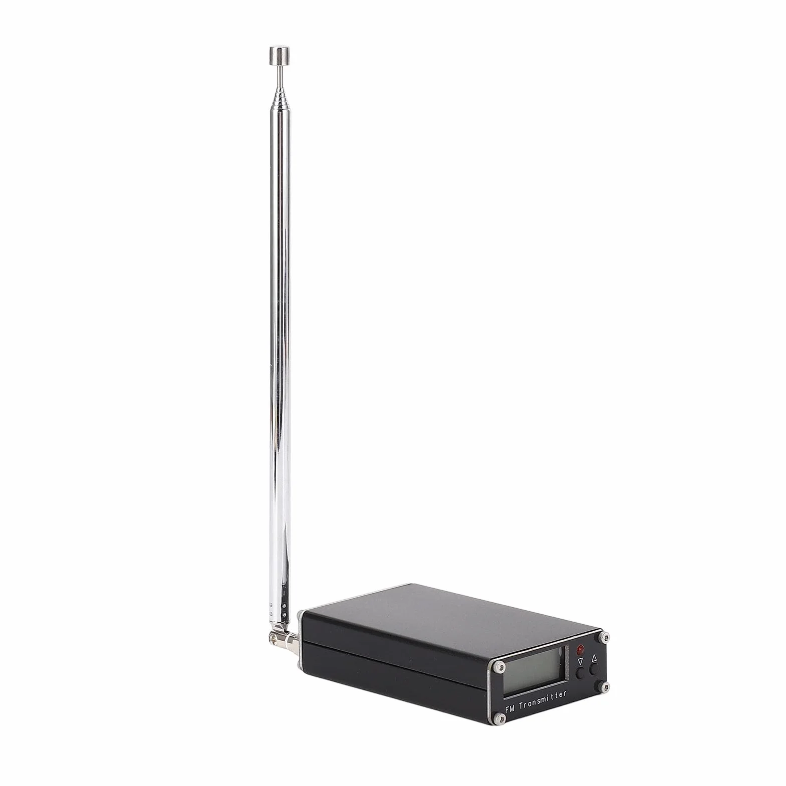 Nadajnik FM, Ministacja Radiowa Stereo, Nadajnik Audycji FM, Częstotliwości Stereo 320, Zasięg 0,5 W, 2 Km, Regulacja 76-108 MHz z funkcją Pamięci, do Nadajników-odbiorników