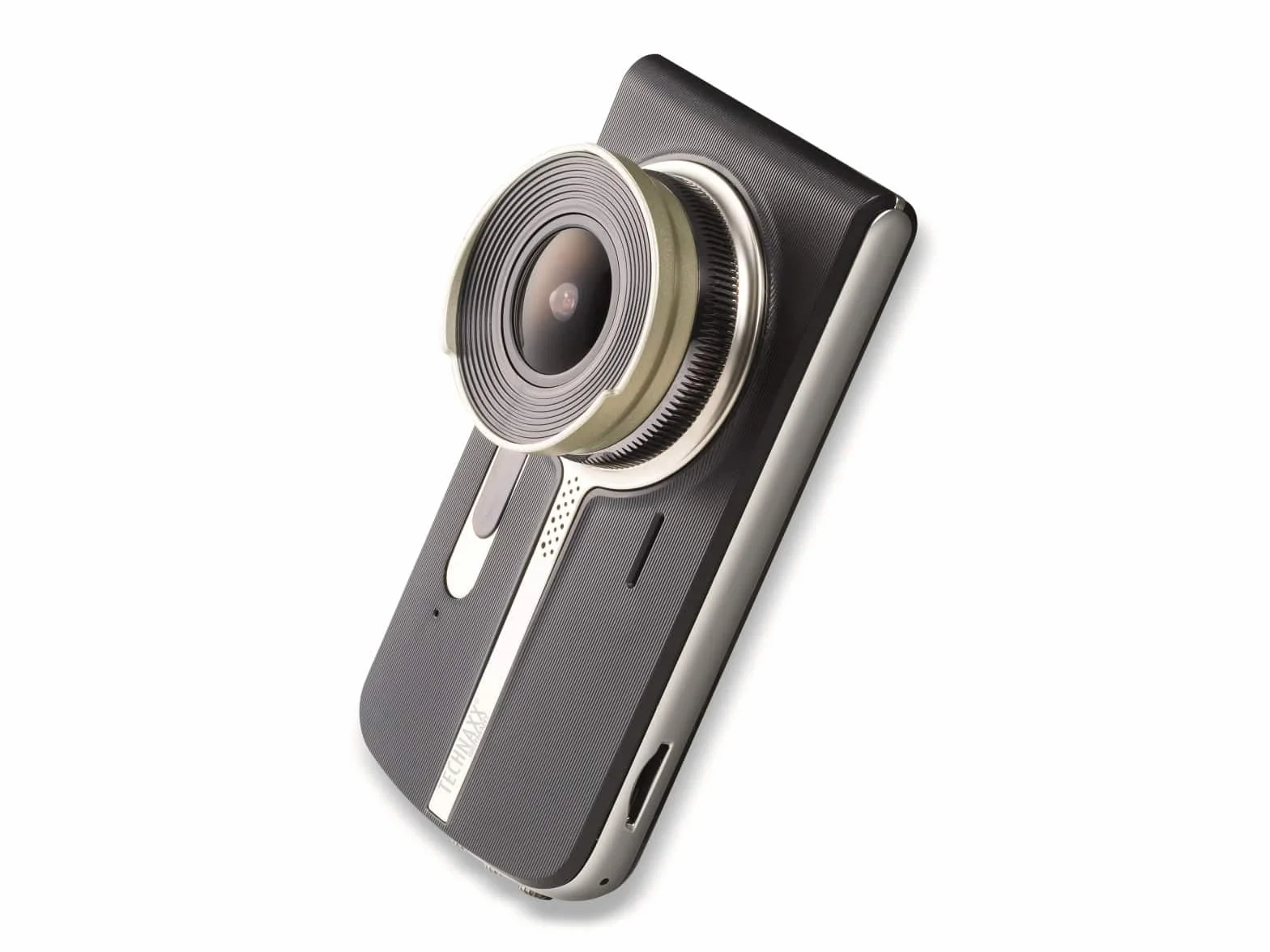 Technaxx FullHD samochodowy rejestrator Dashcam szeroki kąt rozpoznawanie znaku prędkości przednia kolizja i wyjazd z pasa ruchu ostrzeżenia G-Sensor kamera monitorująca pojazd TX-167