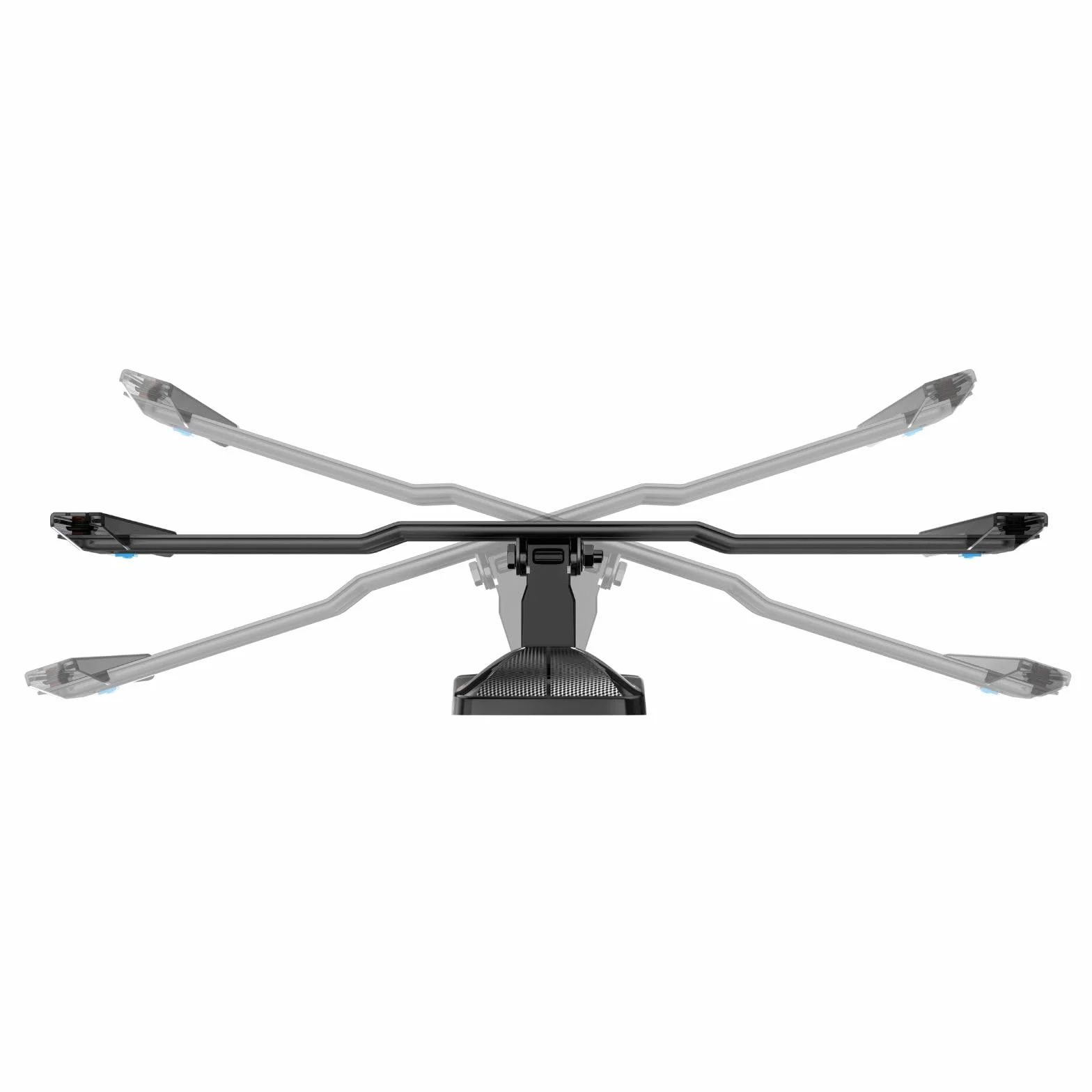 Meliconi Slimstyle Plus 400 Tilt'n'Turn, uchwyt ścienny do telewizora 32''-77'' VESA 200-300-400, maksymalne obciążenie 45 kg, nachylenie poziome ±20°, nachylenie pionowe +10°/-5°, z systemem Fast