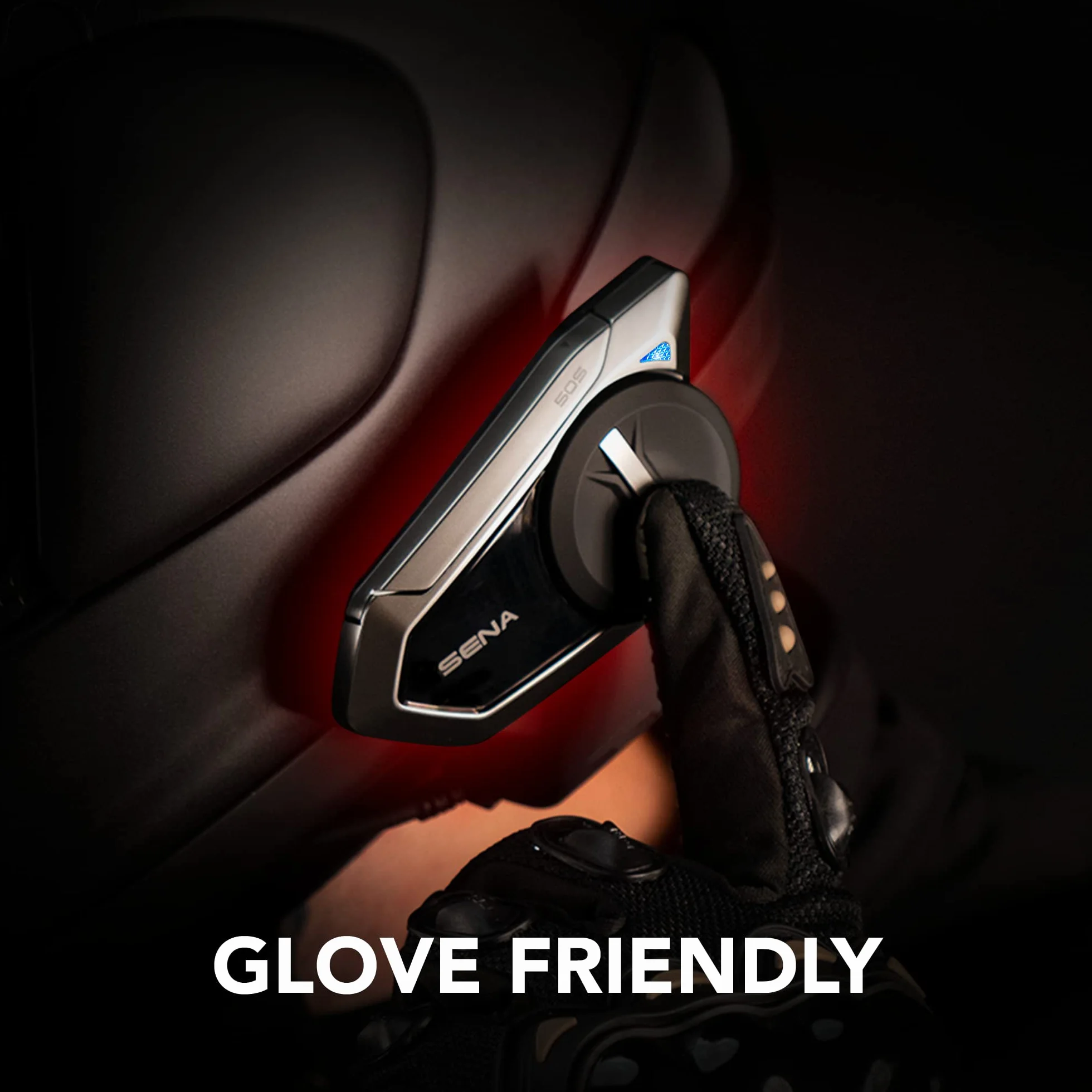 Sena Motocyklowy Zestawy Słuchawkowy Bluetooth, Czarny/Srebrny
