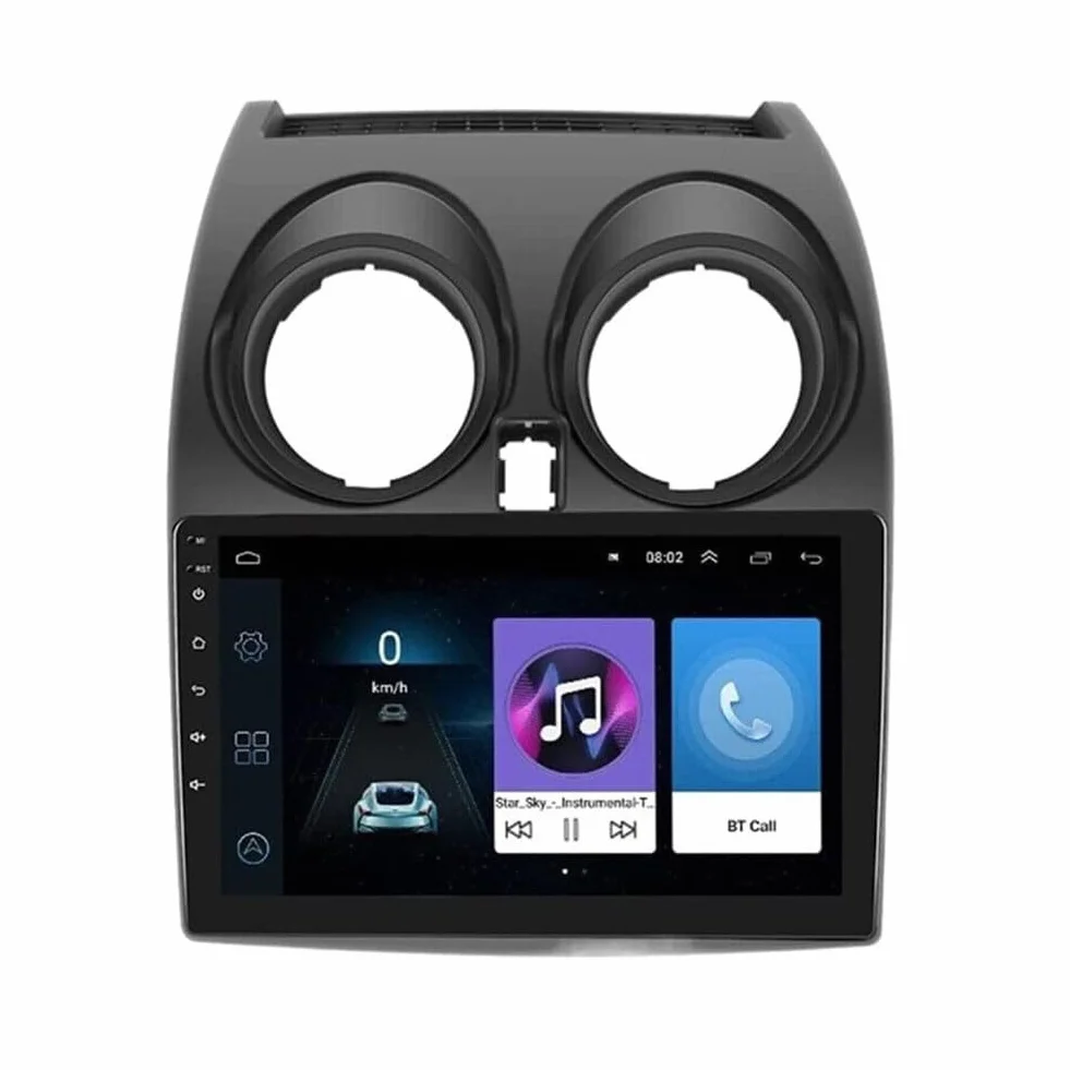 Asudaro Radio samochodowe 2+32G Nawigacja GPS Wi-Fi, 9-calowy ekran dotykowy Nawigacja GPS Samochód Kompatybilny z J10 2007-2016 8227L-DEMO 1024 * 600 Kamera z czterema światłami nawigacja samochodowa