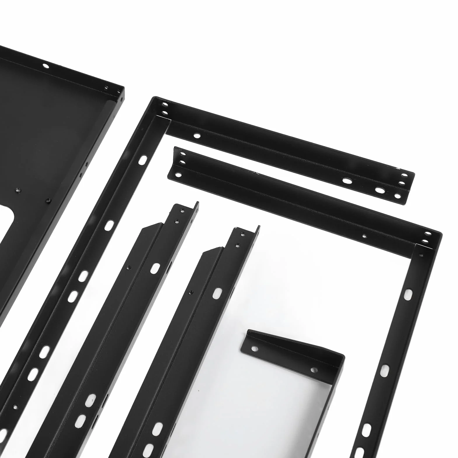 Sxhlseller ATX Open Chassis Box Rack, Mocne Chłodzenie Przyjmuje X79 X99 Dual DIY Kanały Montaż Gry Gry PC PC Otwórz Ramy dla Eatx