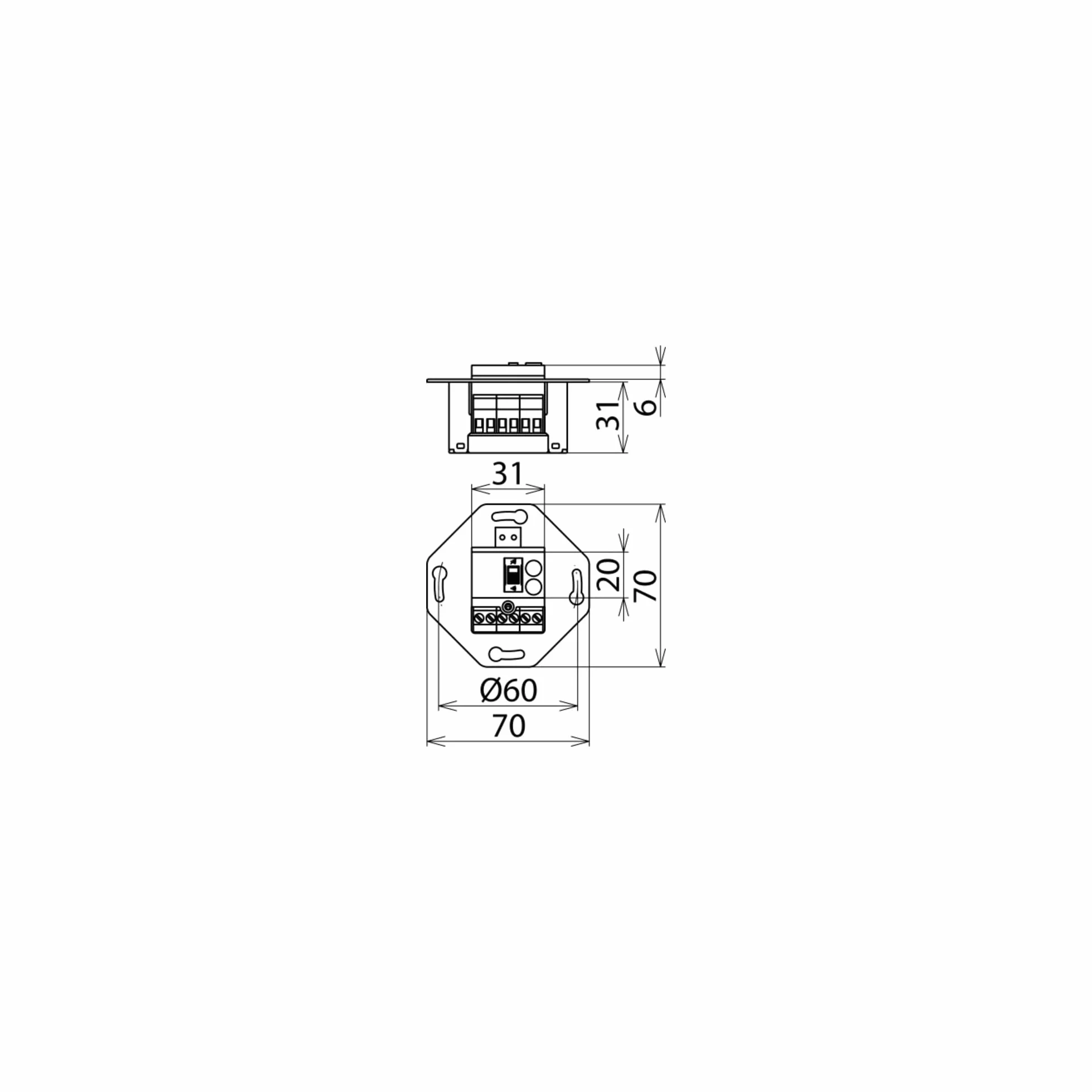 Dehn 924370 przewód odprowadzający, zabezpieczenie przeciwprzepięciowe tipo-3 DSA 230 LA