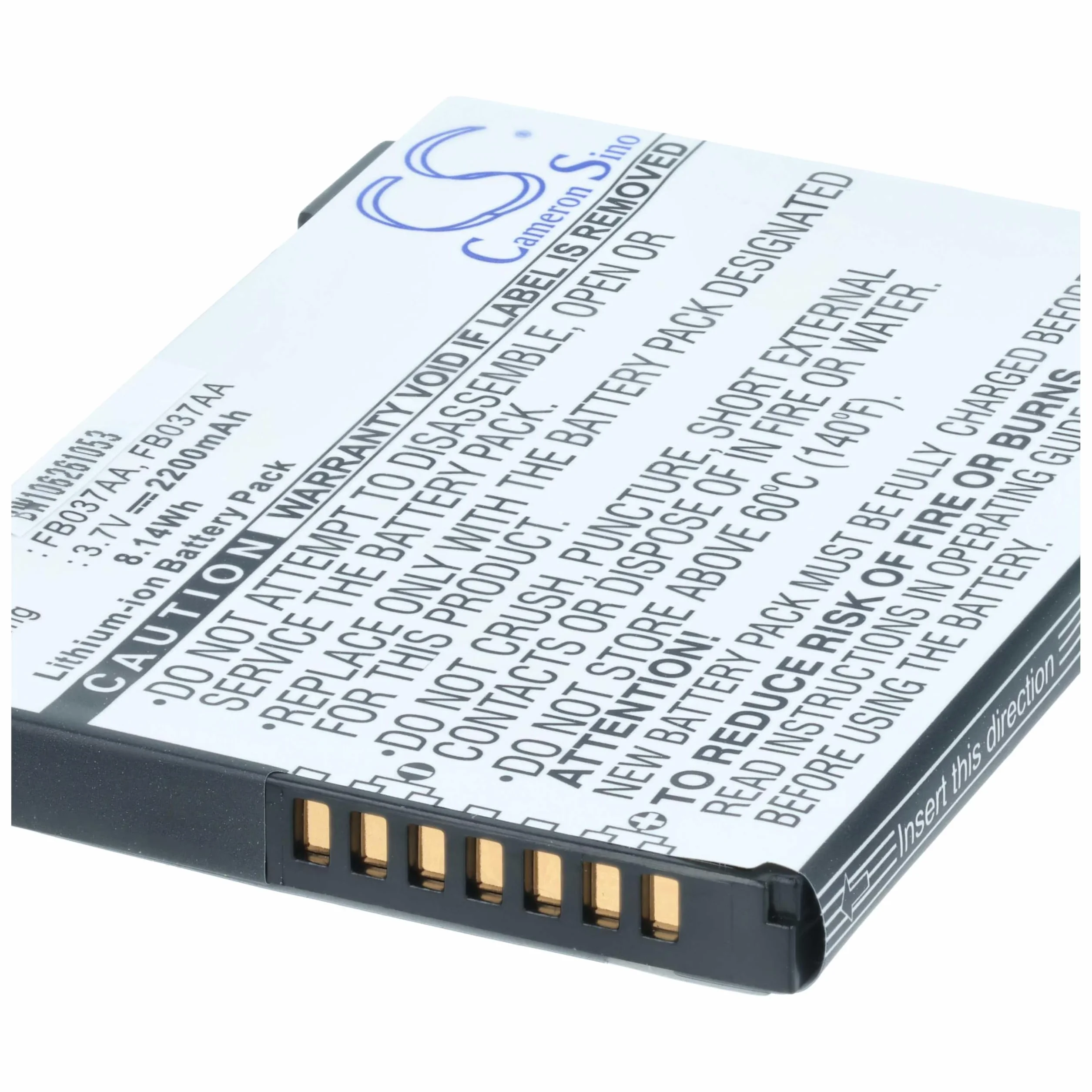 vhbw Bateria pasująca do tabletu HP/IPAQ Enterprise 200, 210, 211, 212, 214, 216 PDA Notepad (2200 mAh, 3,7 V, litowo-jonowa)